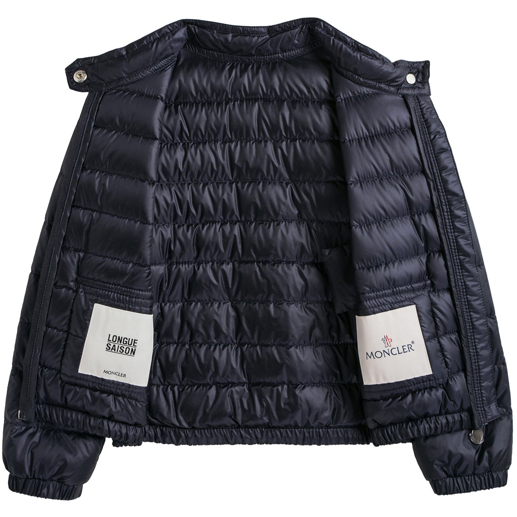 Girls Dark Blue "Lans"Down Padded Jacket