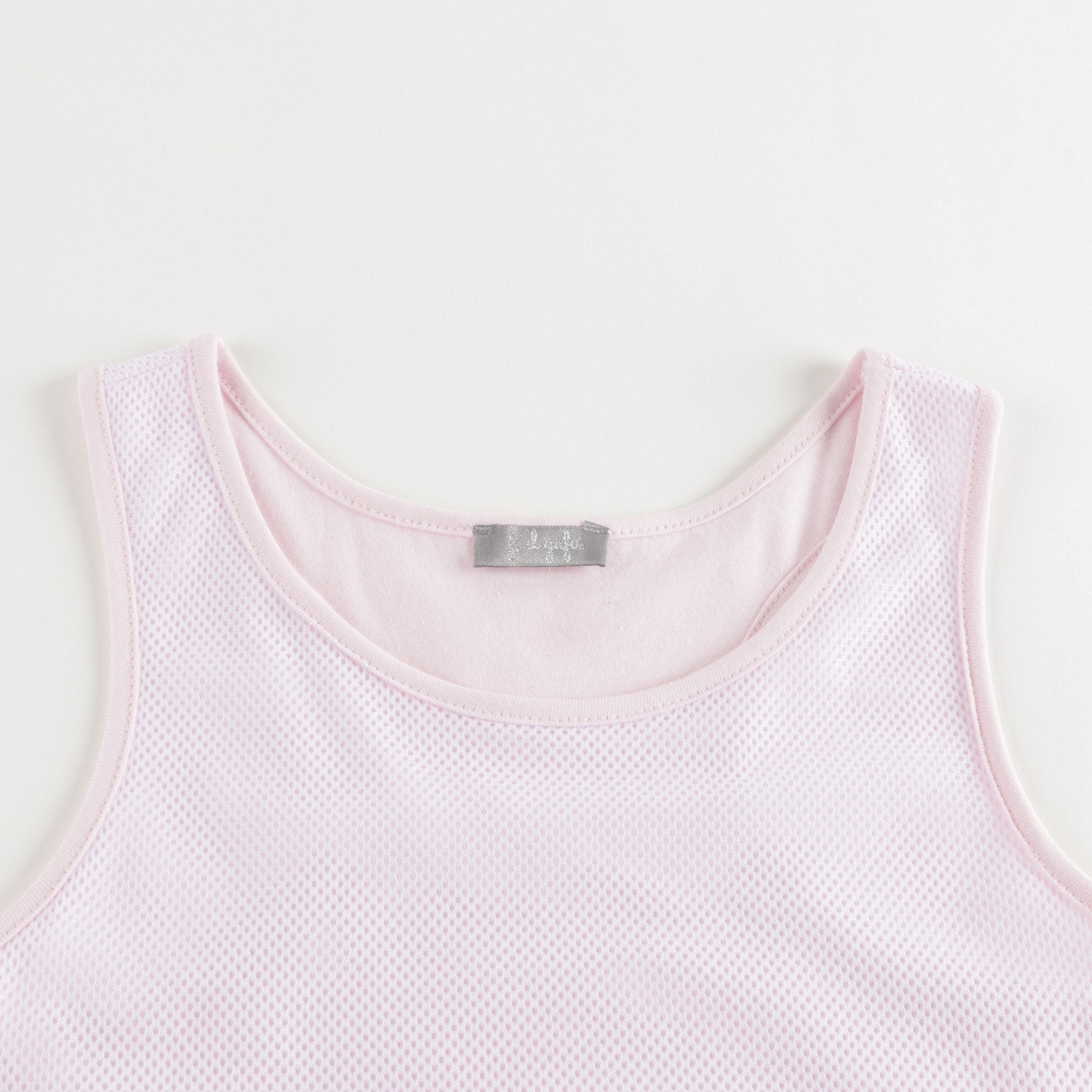 Girls Pearl Pink Tank Top