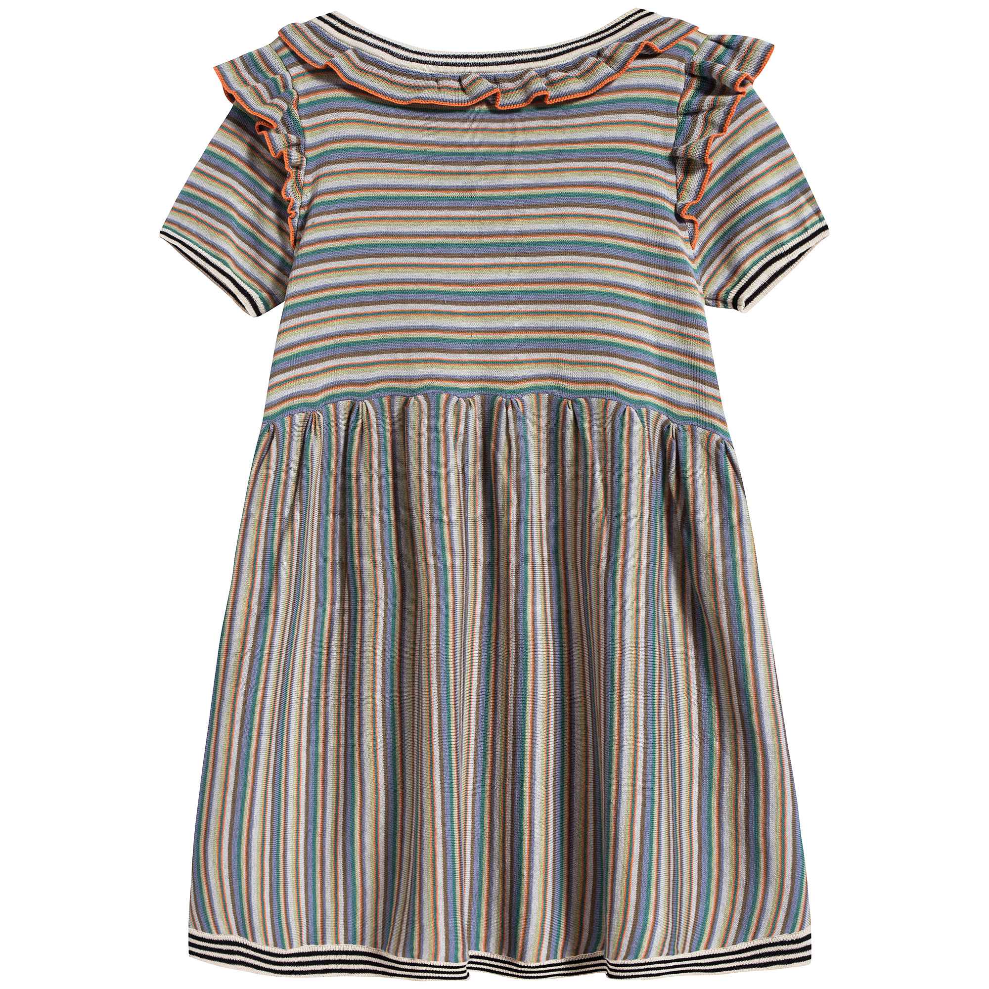 Girls Multi Cotton Dress