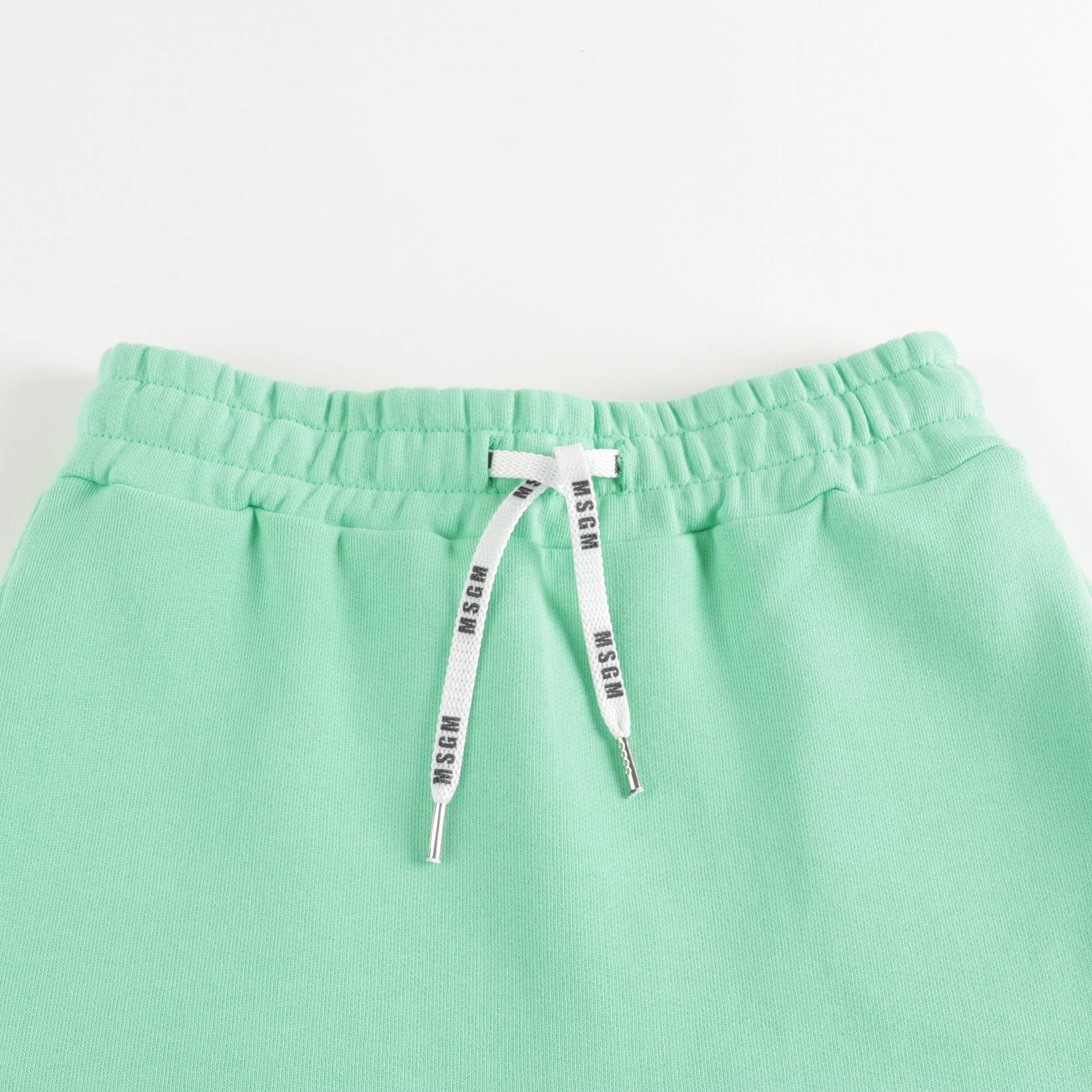 Girls Mint Logo Fleece Skirt