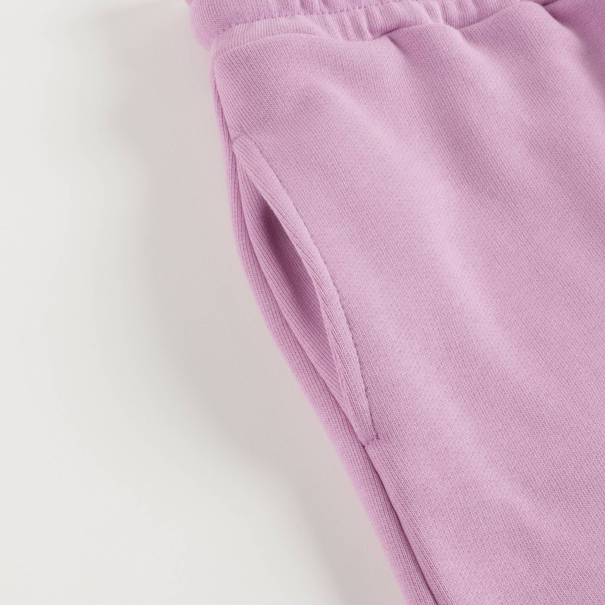 Girls Lilac Fleece Cotton Skirt