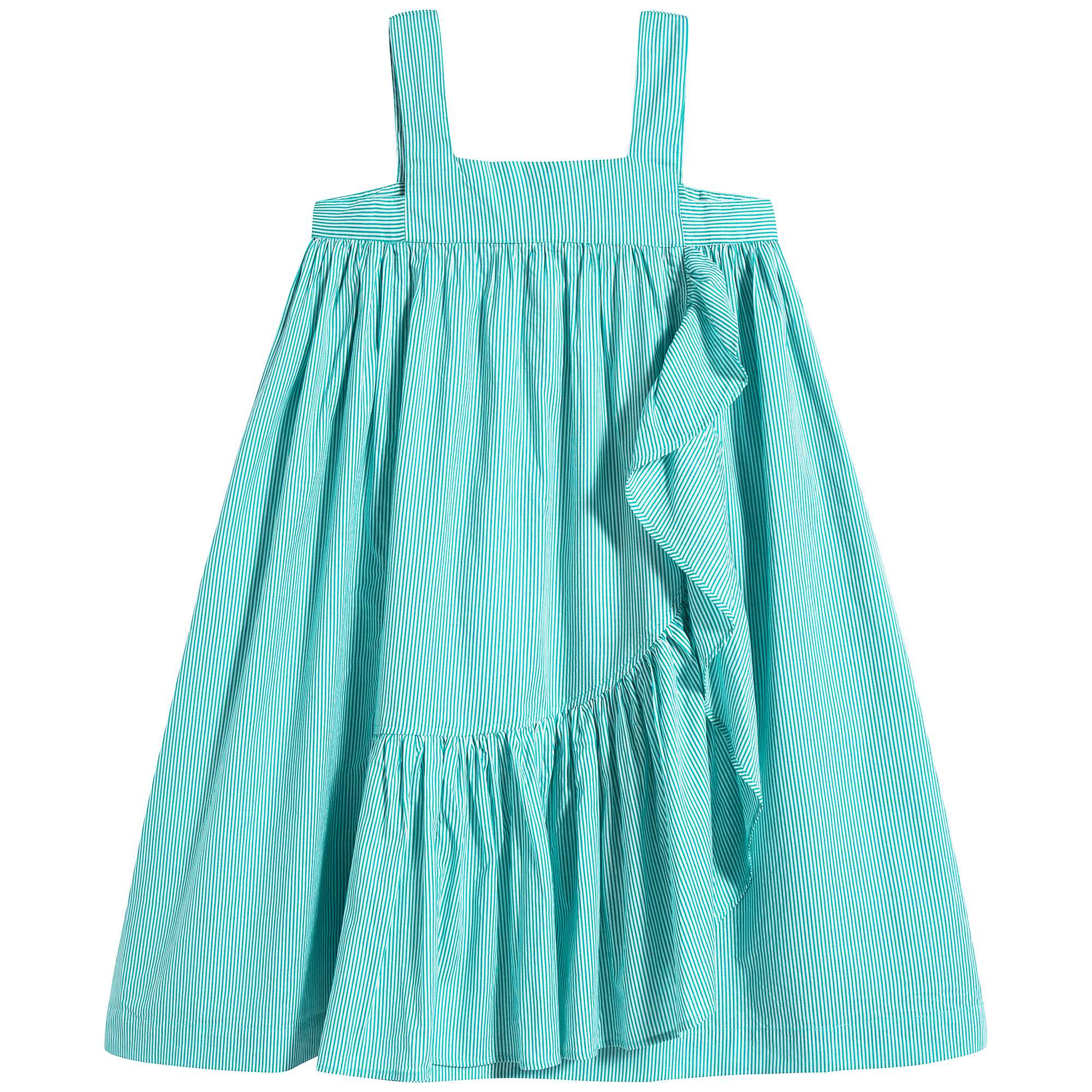 Girls Mint Cotton Dress