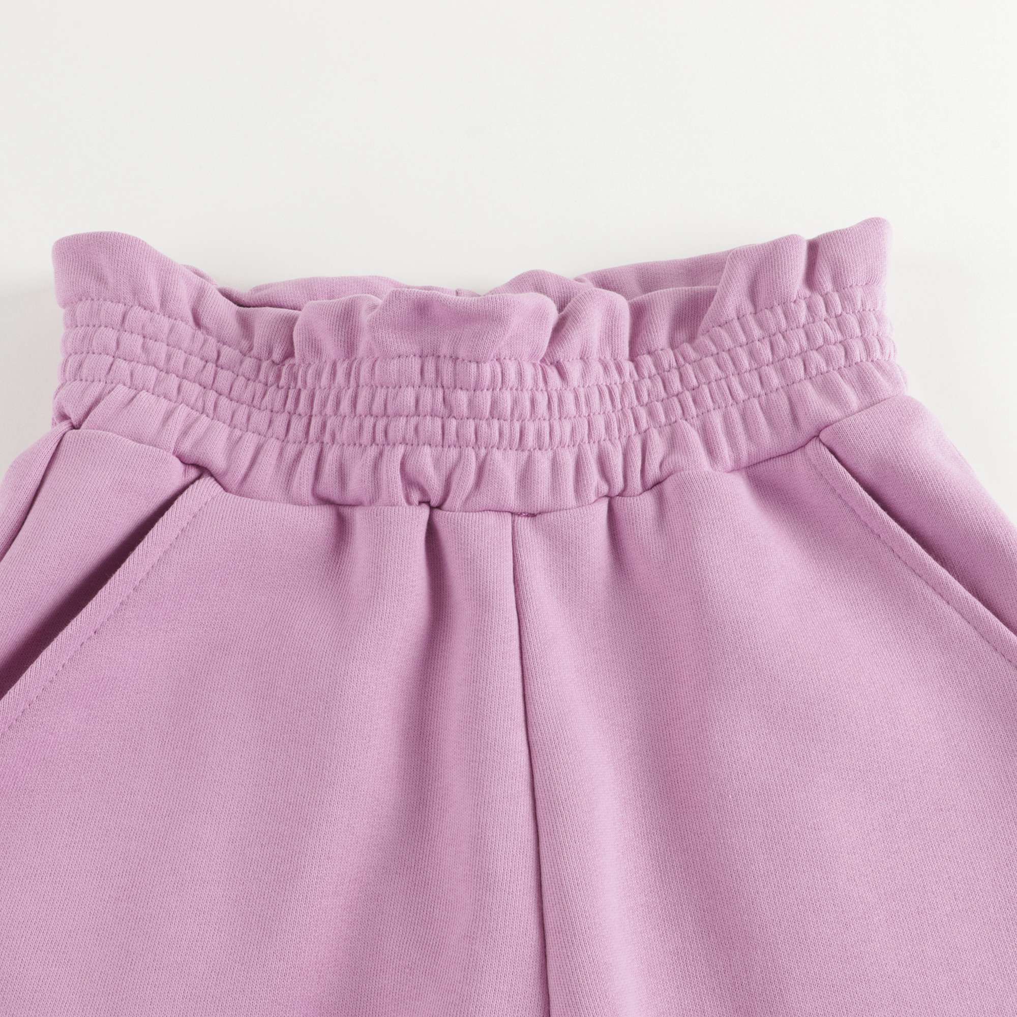 Girls Lilac Logo Shorts