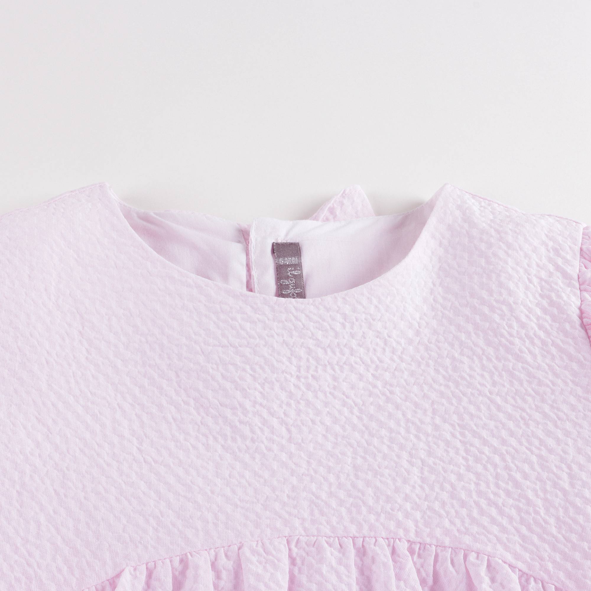 Girls Pink Cotton Dress