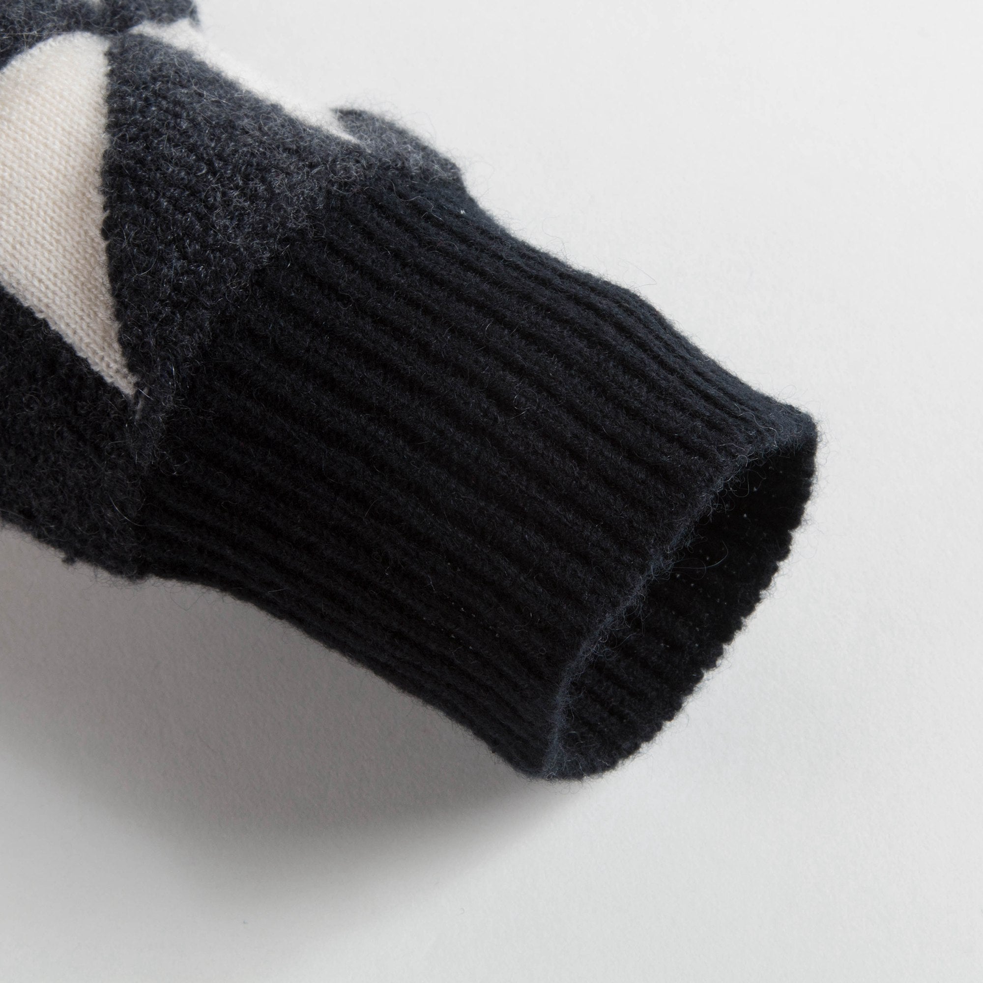 Boys Grey Melange Cashmere Sweater