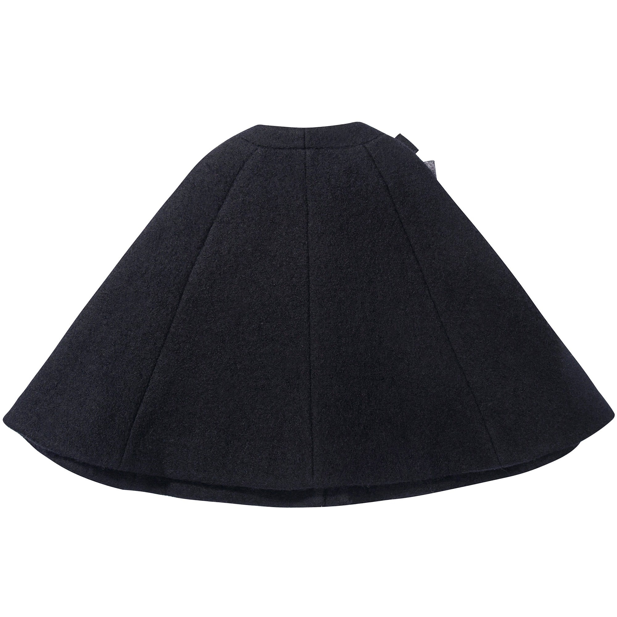 Girls Blue  Grigio  Wool  Cape