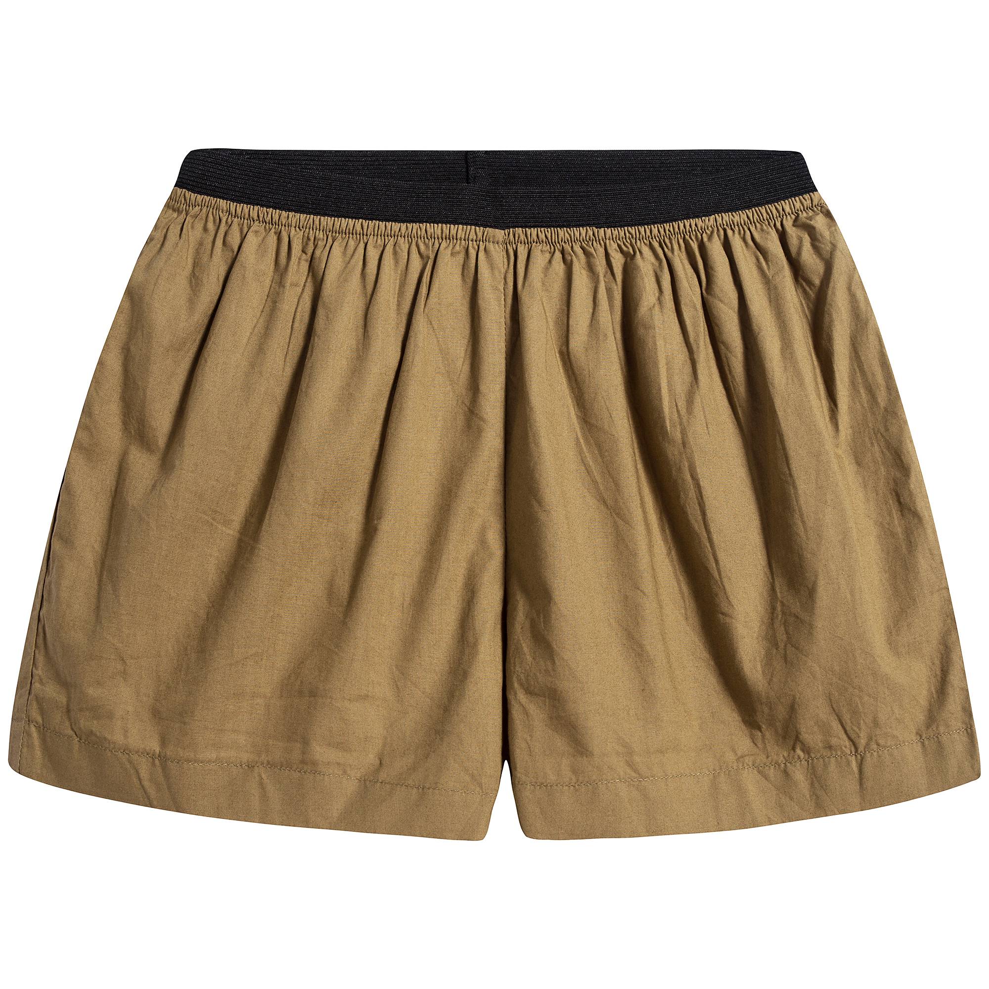 Baby Olive Cotton Shorts