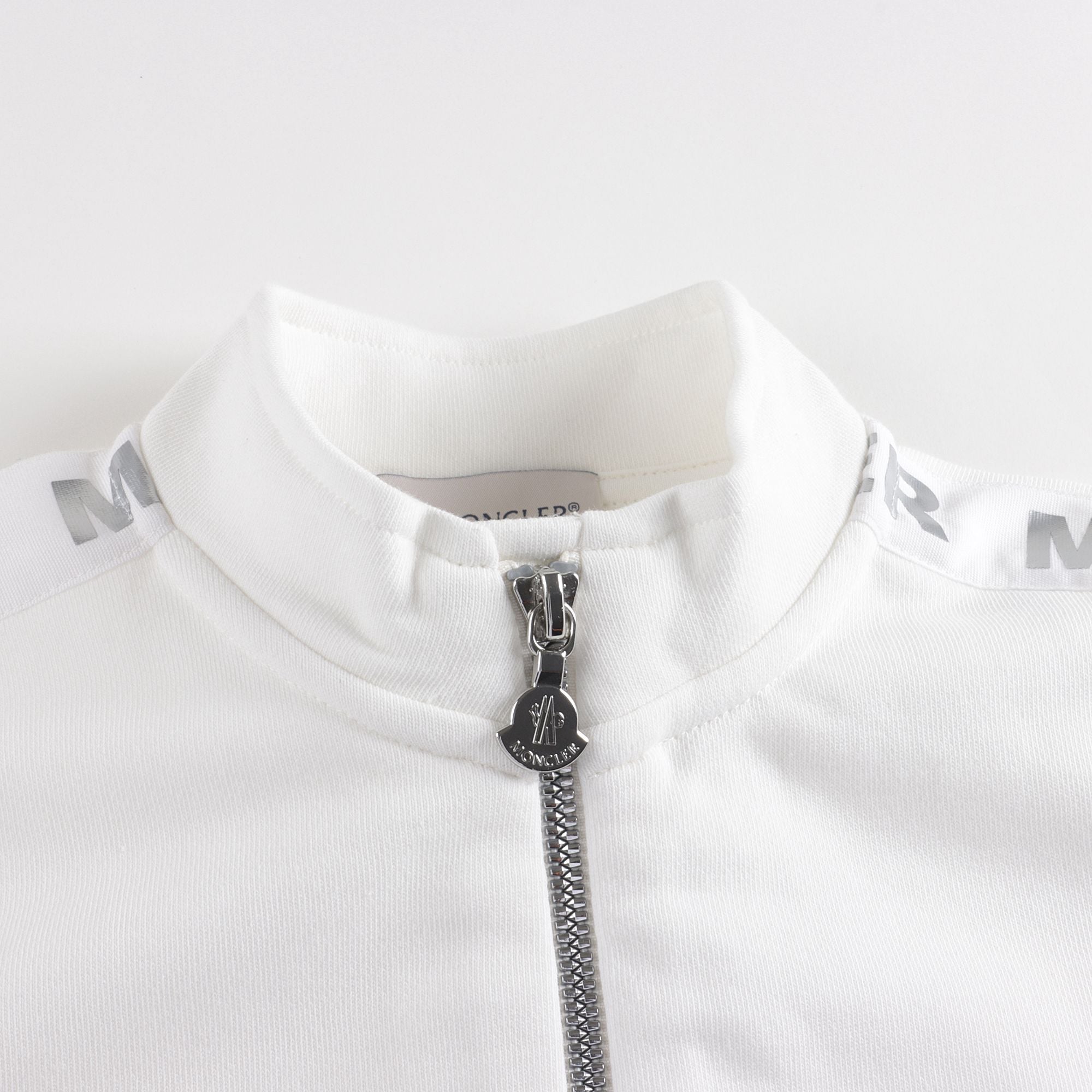 Girls White Logo Cotton Set