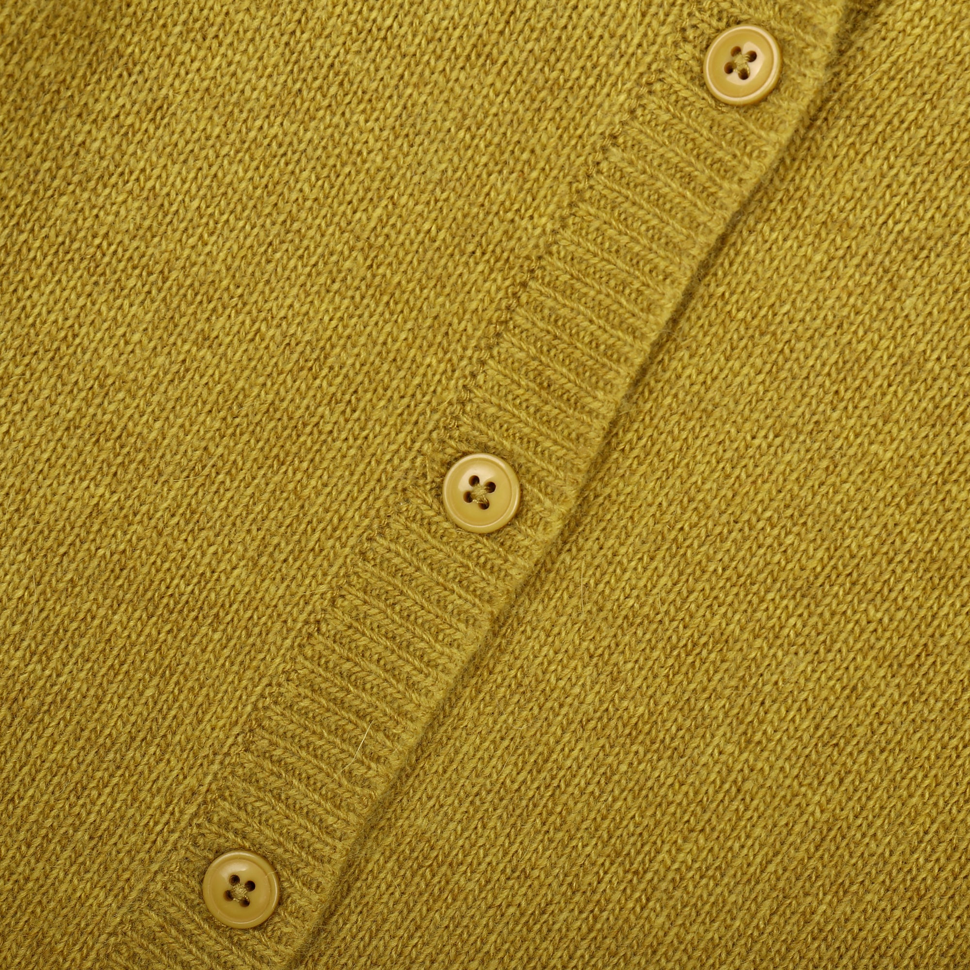 Girls Yellow Knitted Cardigan
