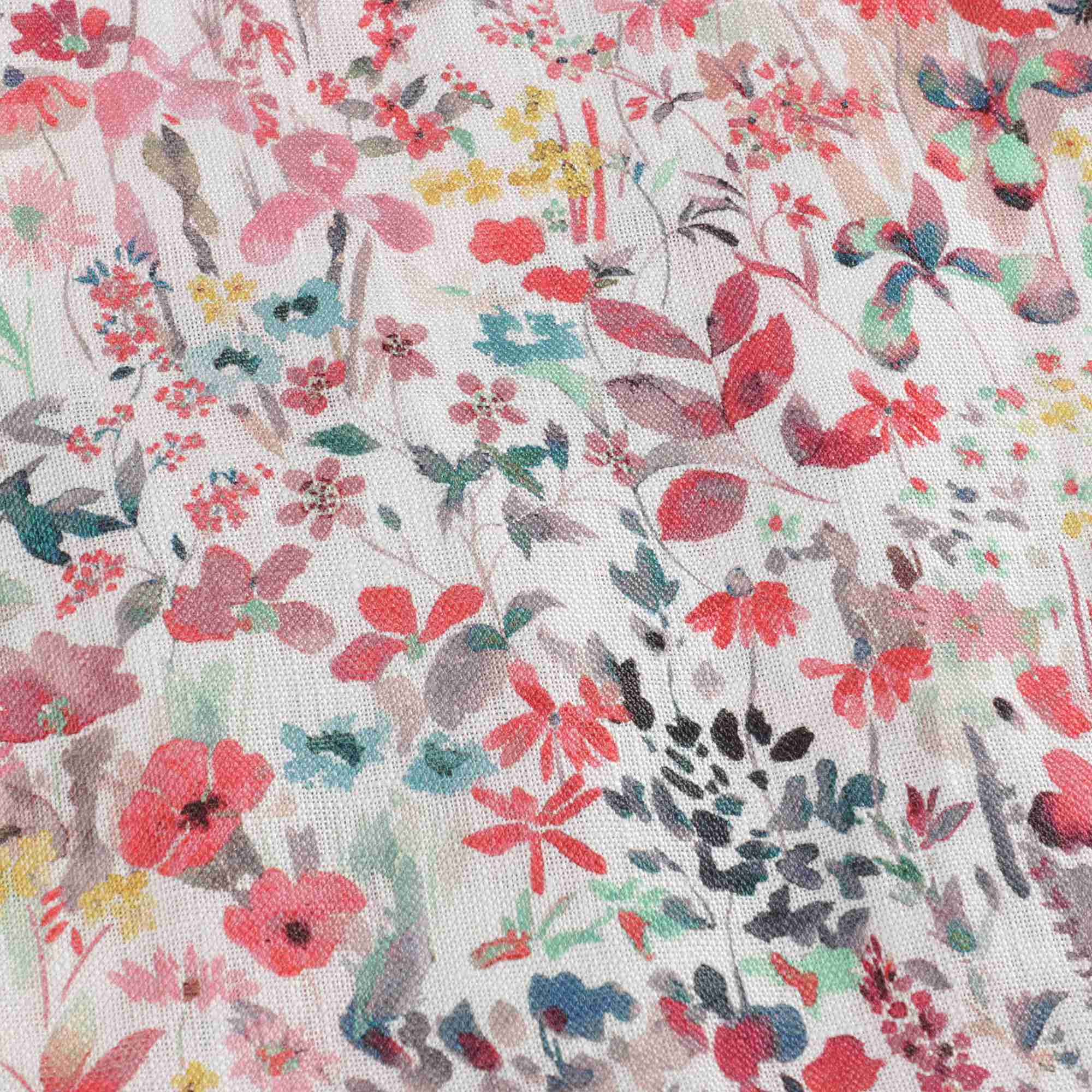 Girls Red Floral Dress