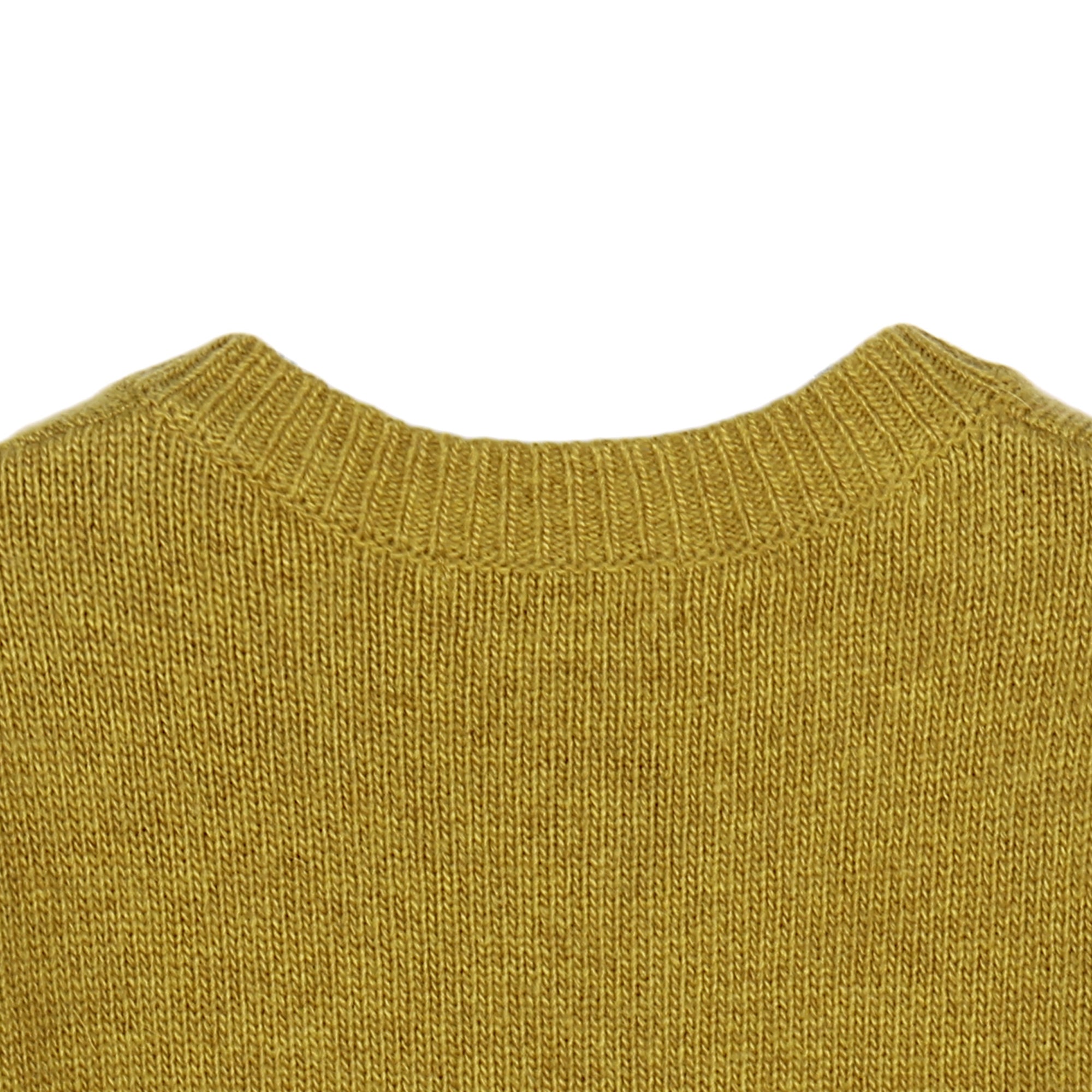 Girls Yellow Knitted Cardigan