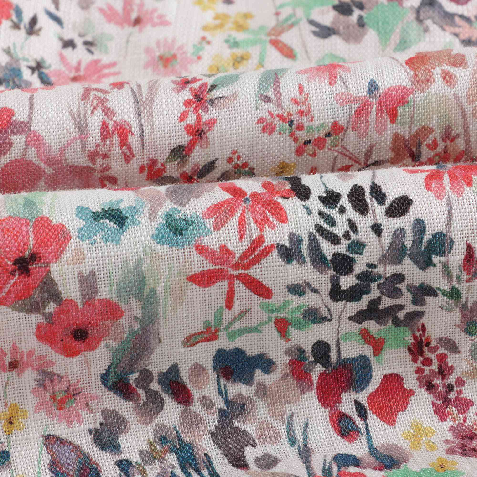 Girls Red Floral Dress
