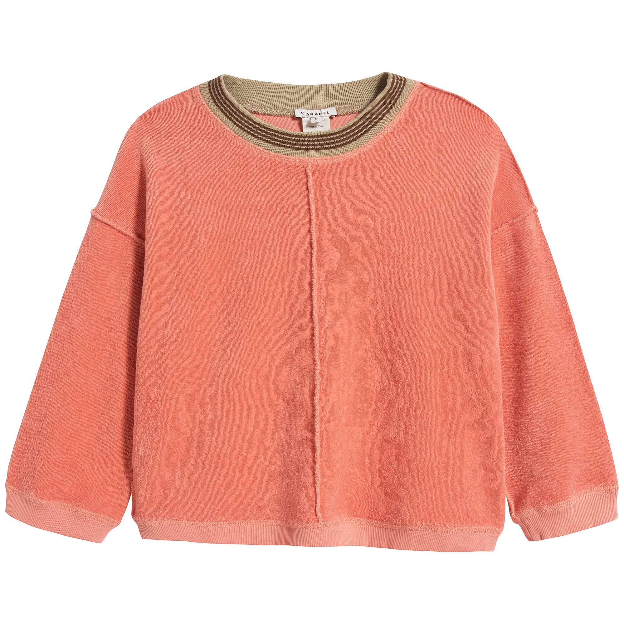 Girls Coral Cotton T-shirt
