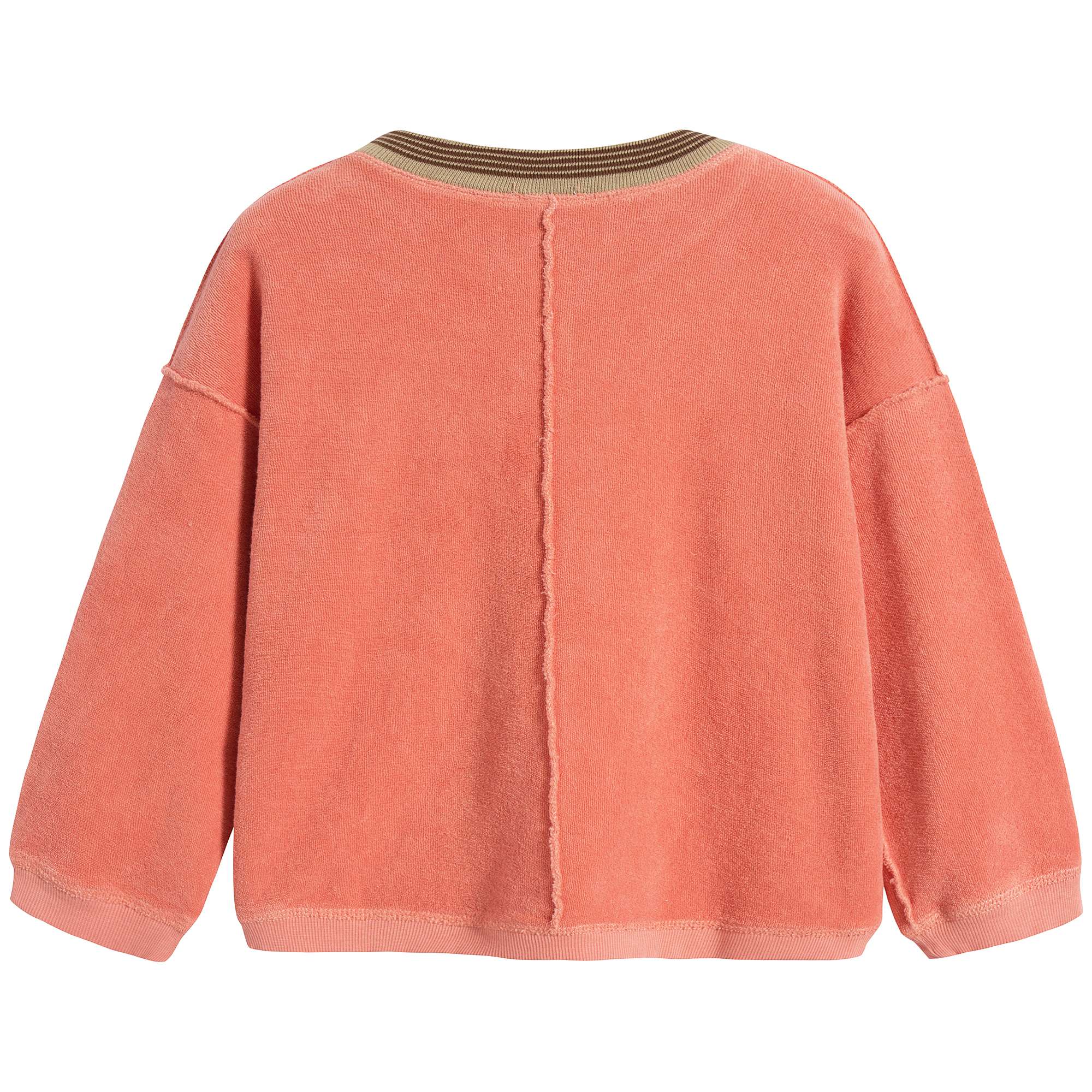 Girls Coral Cotton T-shirt