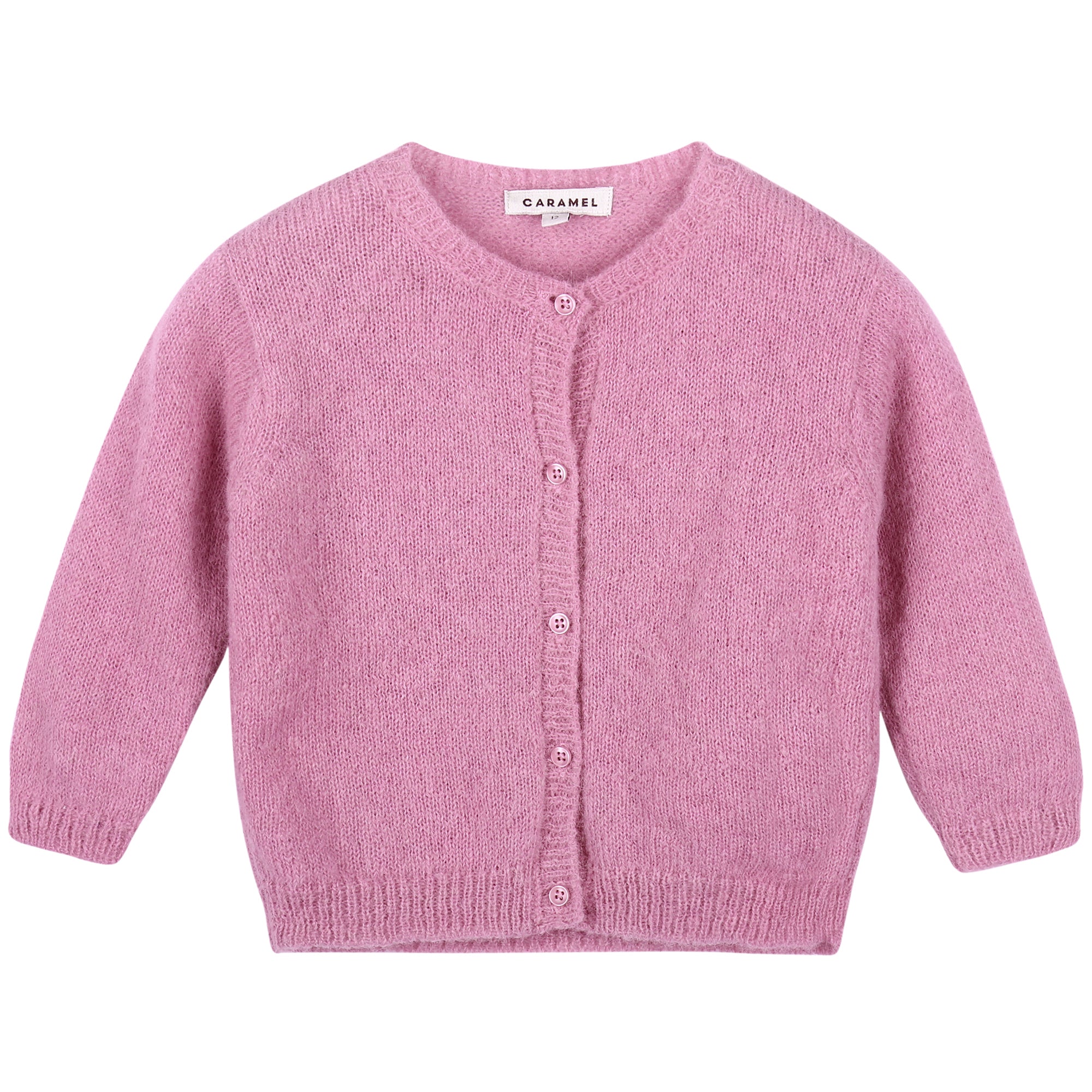 Baby Girls Pink Knitted Cardigan