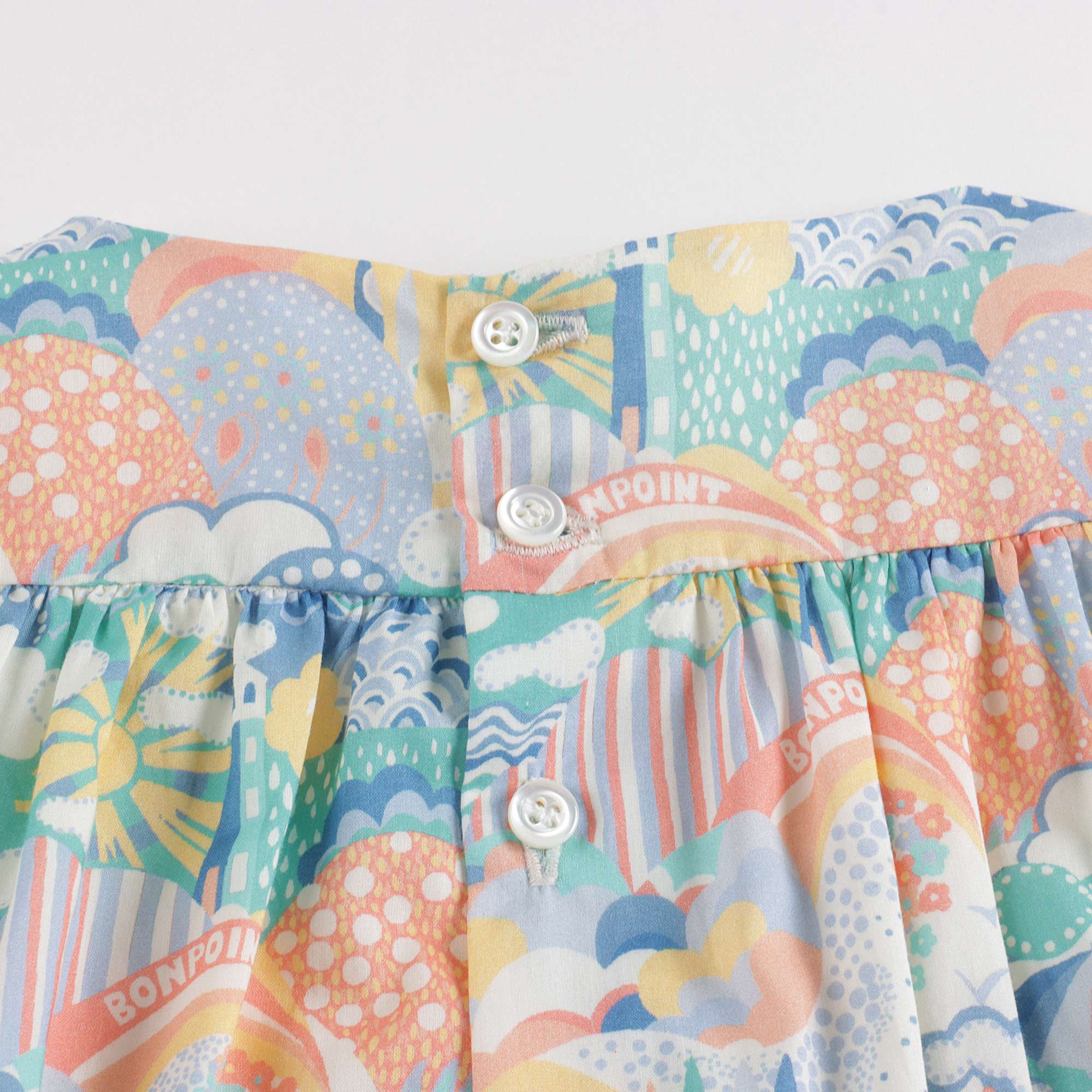 Girls Multicolor Cotton Dress