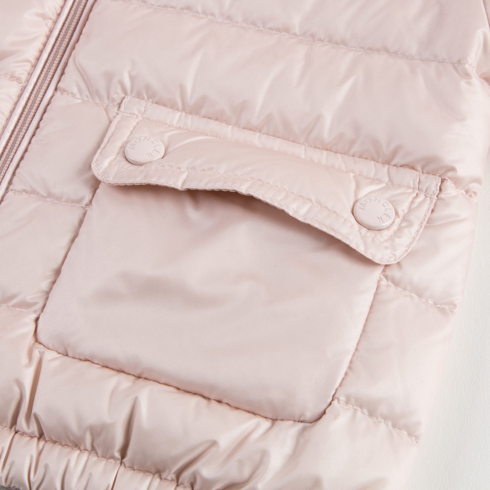 Girls Pink 'Lans' Down Padded Jacket