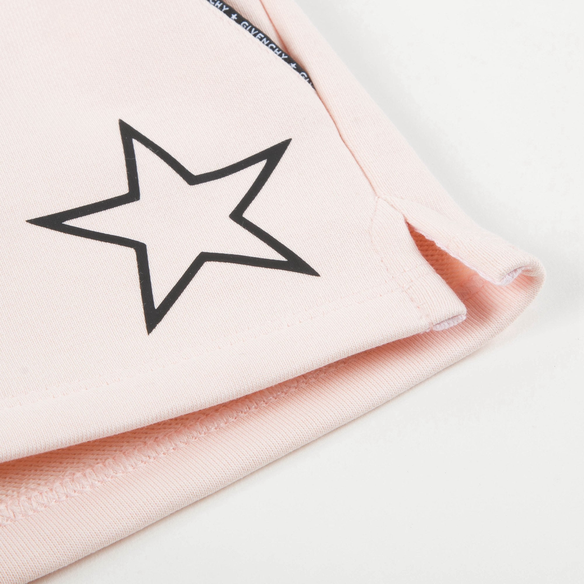 Girls Rose Petale Cotton Shorts