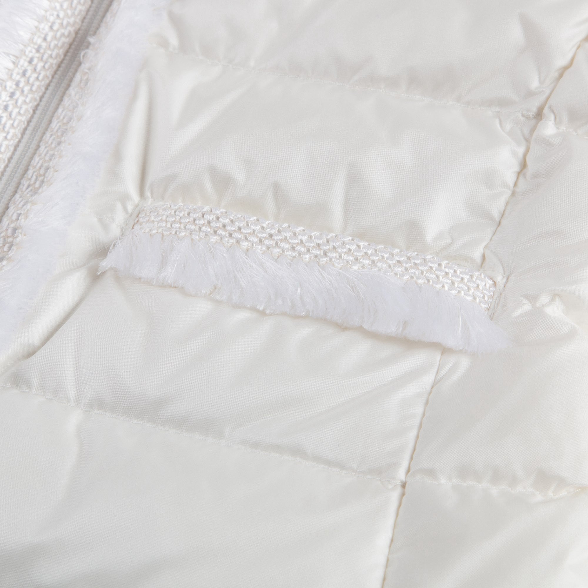 Girls White "Kamaria"Down Padded Jacket