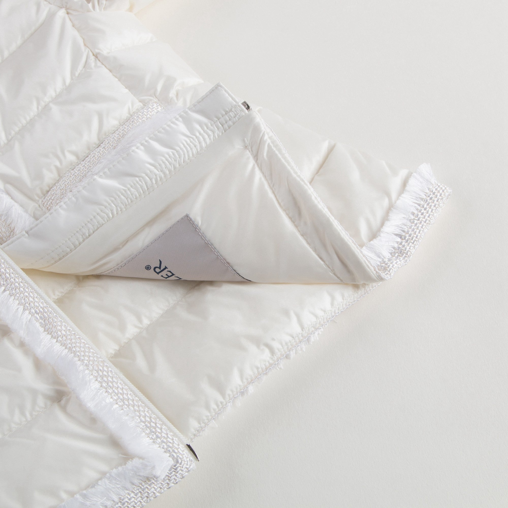 Girls White "Kamaria"Down Padded Jacket