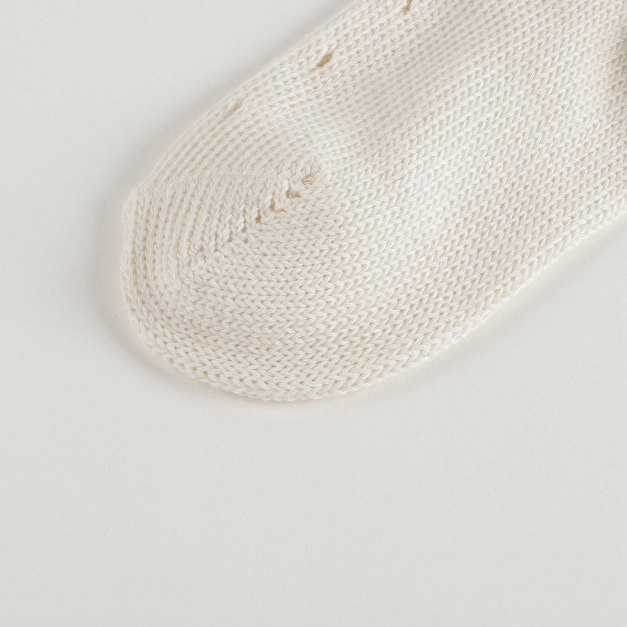 Girls White GG Cotton Short Socks