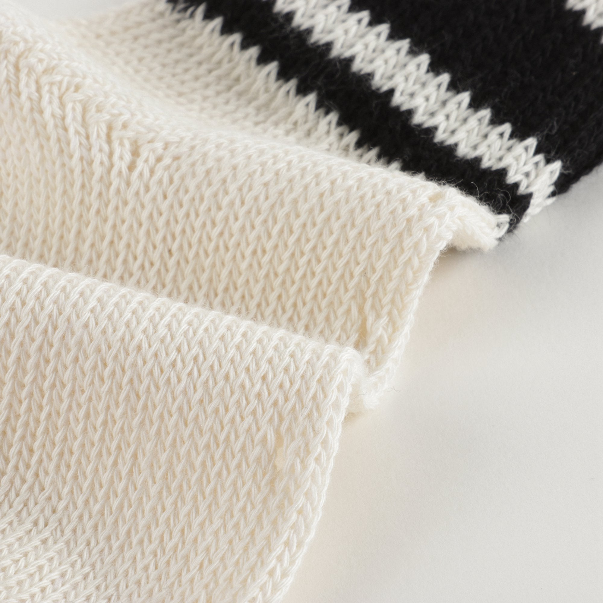 Girls White GG Cotton Short Socks