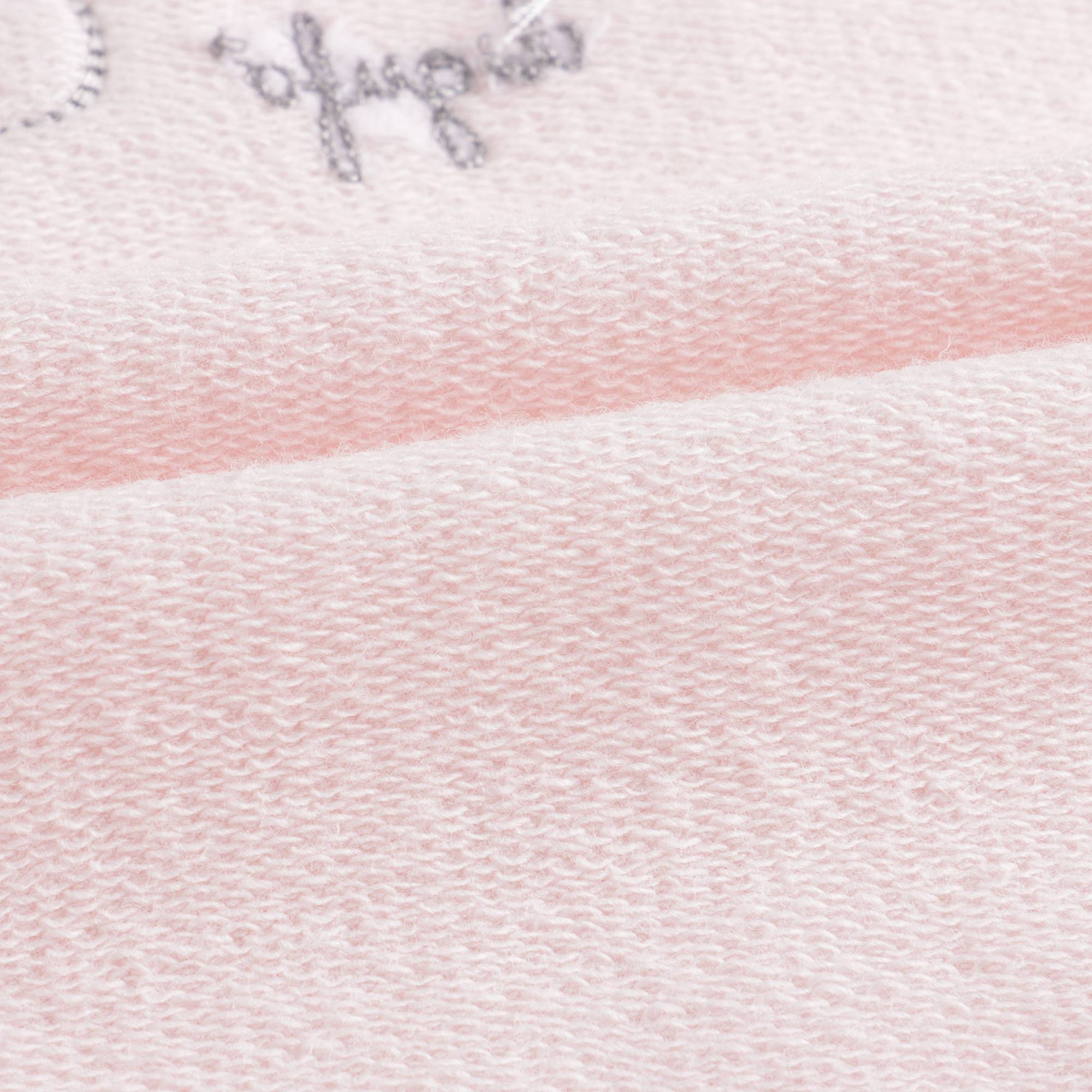 Baby Girls Pink Cotton Babysuit Set