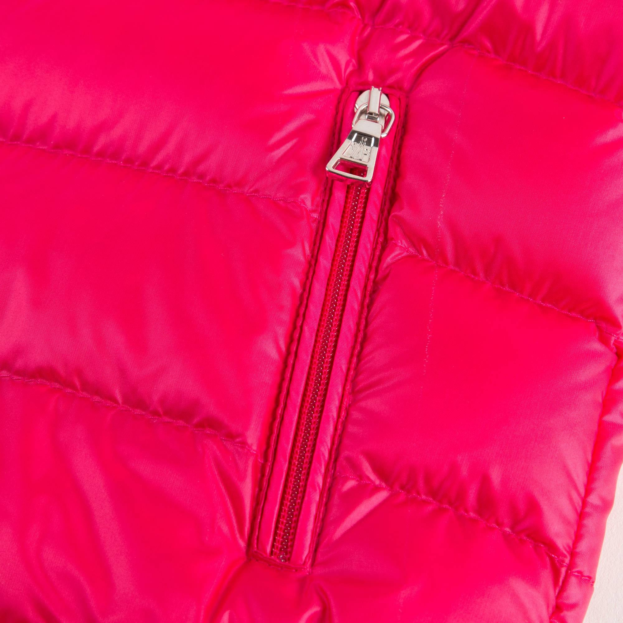 Baby Girls Dark Pink 'Acorus' Down Padded Jacket