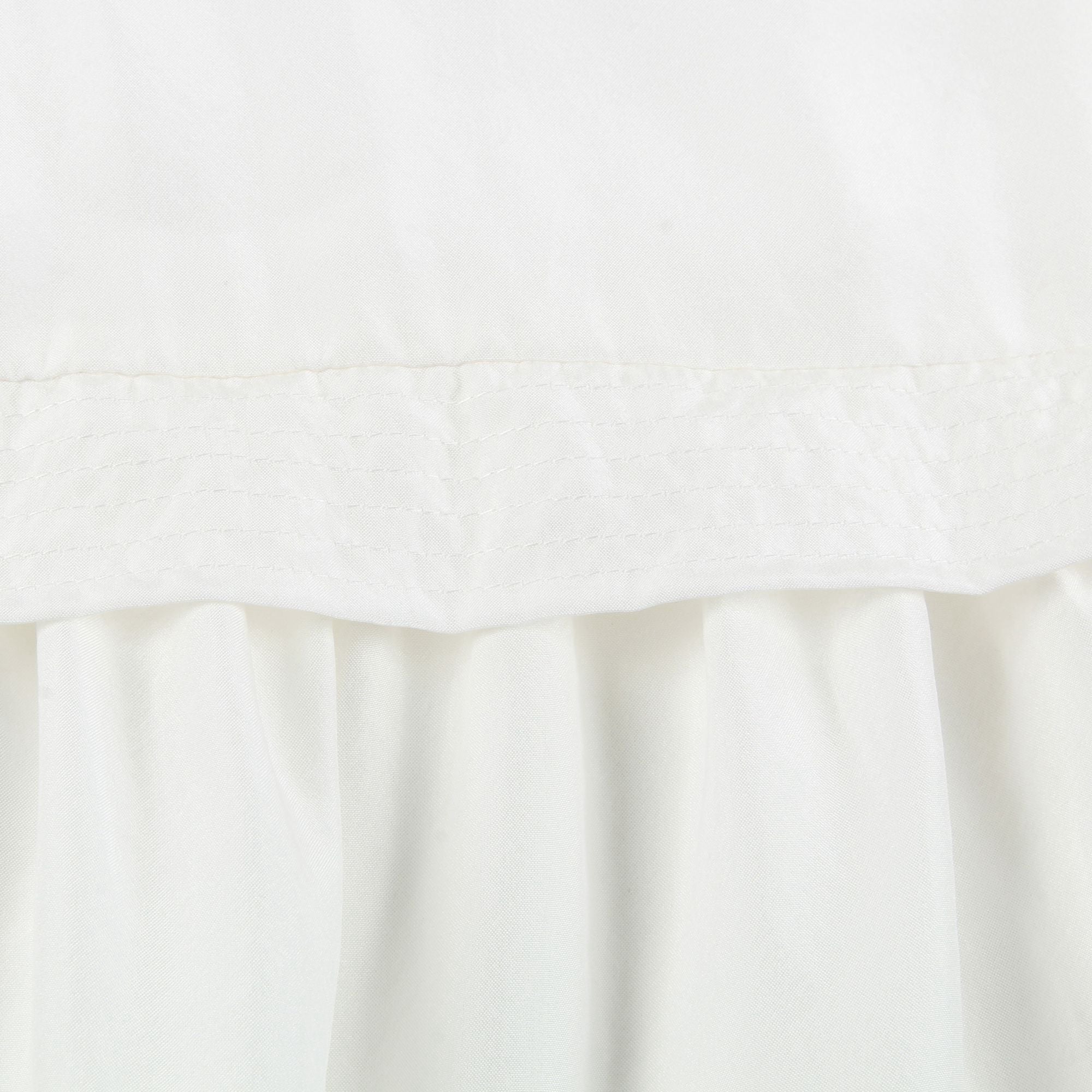 Girls White Soie Blouse