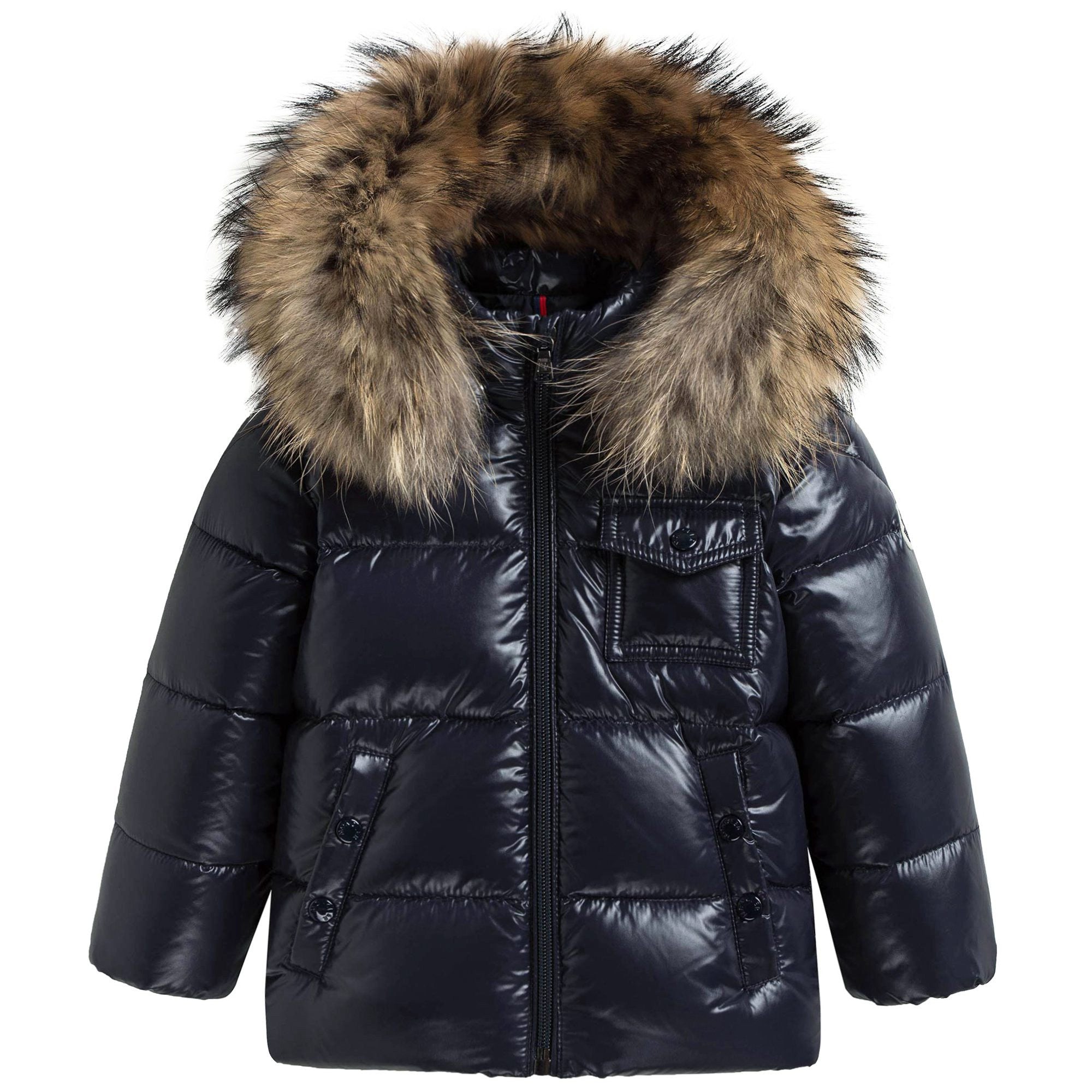 Baby Navy Blue 'K2' Down Padded Jacket