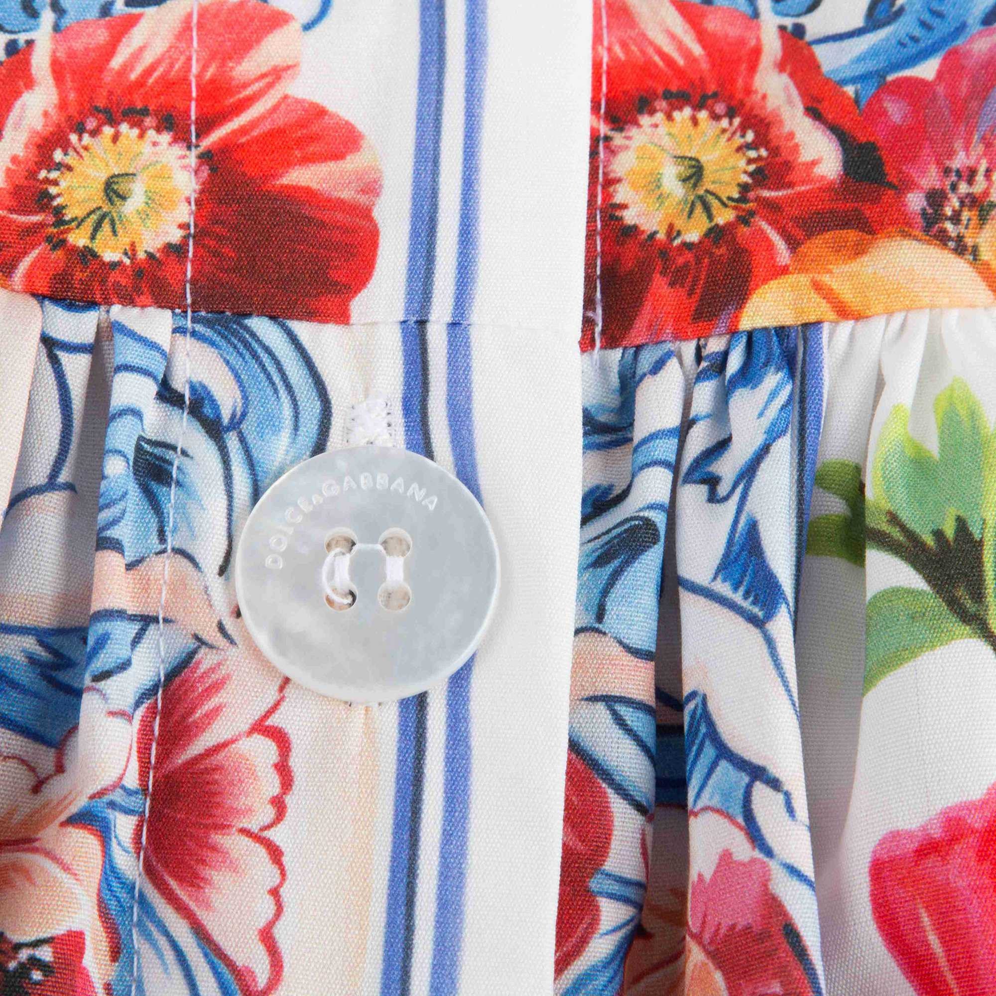 Girls 'Caltagirone' Cotton Dress