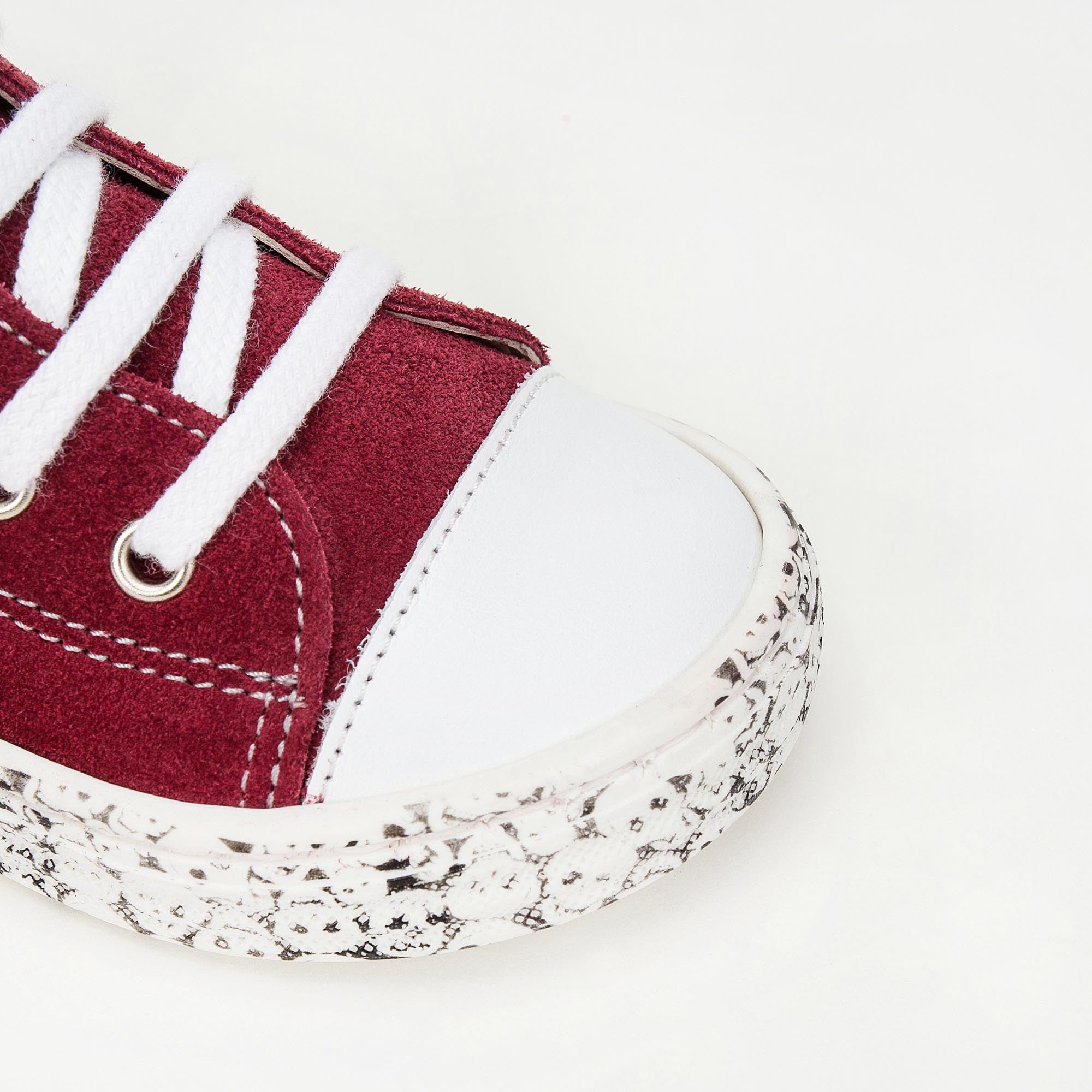 Girls Red High Top Mooring Rope Shoes
