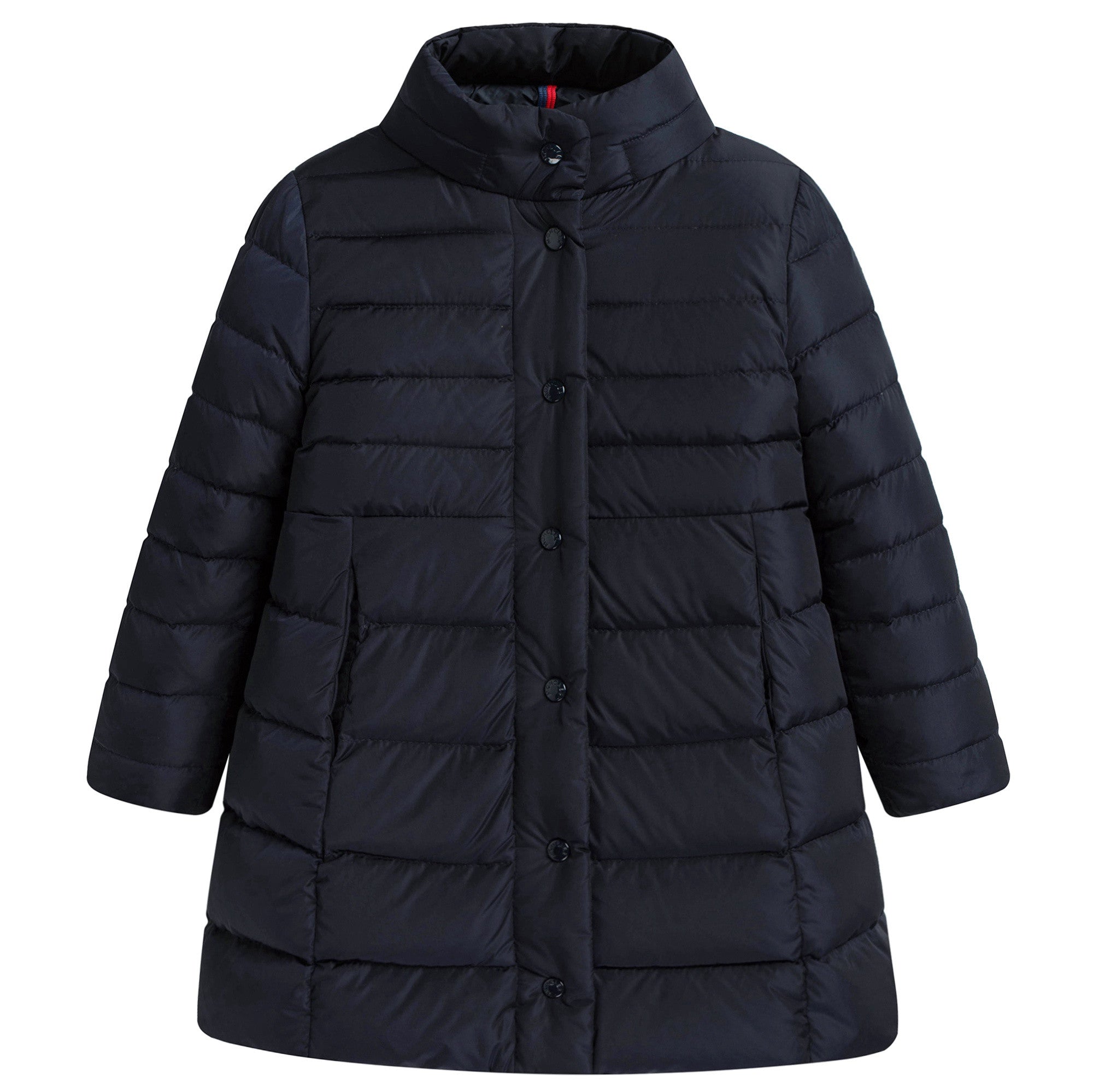 Girls Dark Blue 'New Neste" Down Padded Coat