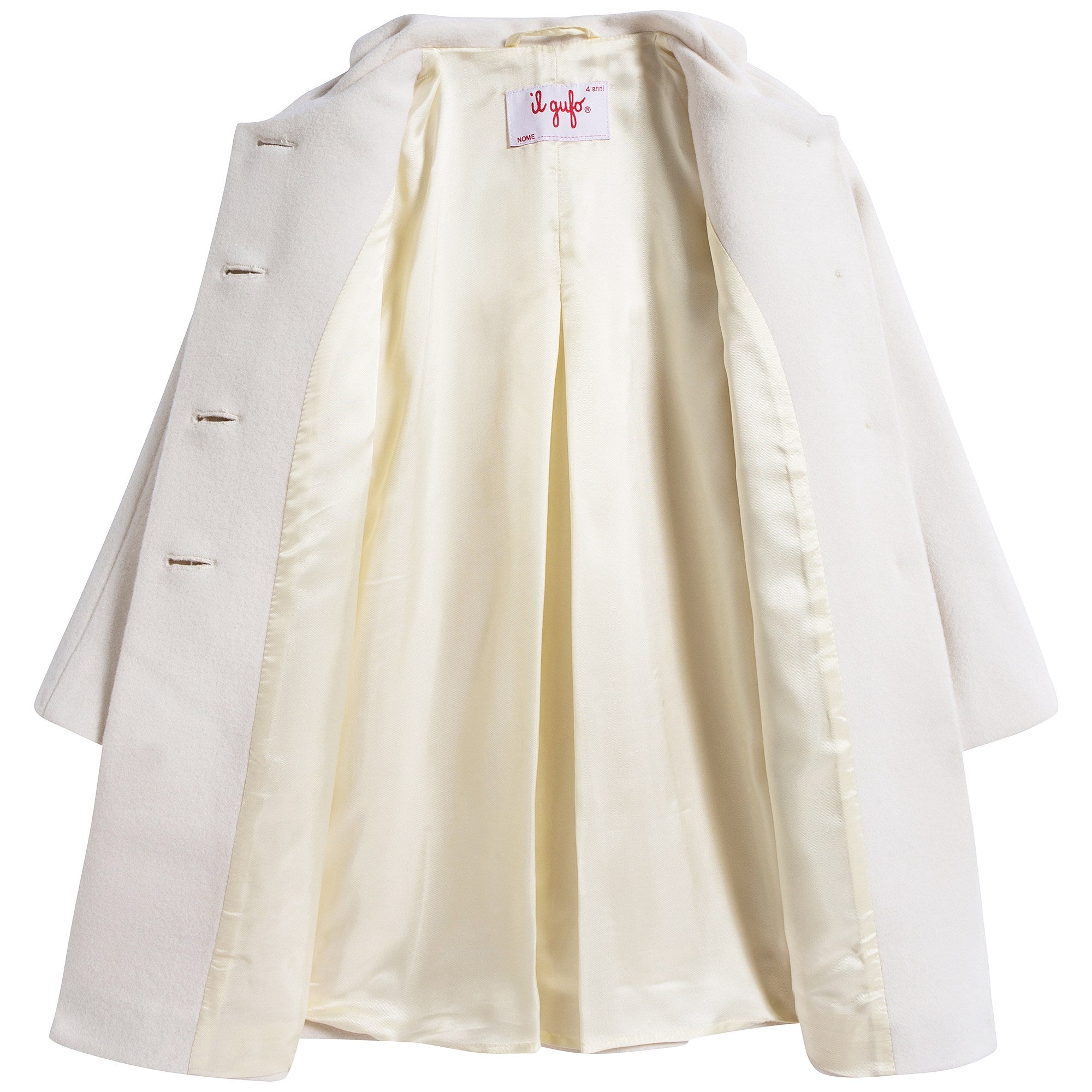 Baby Girls Milk Coat
