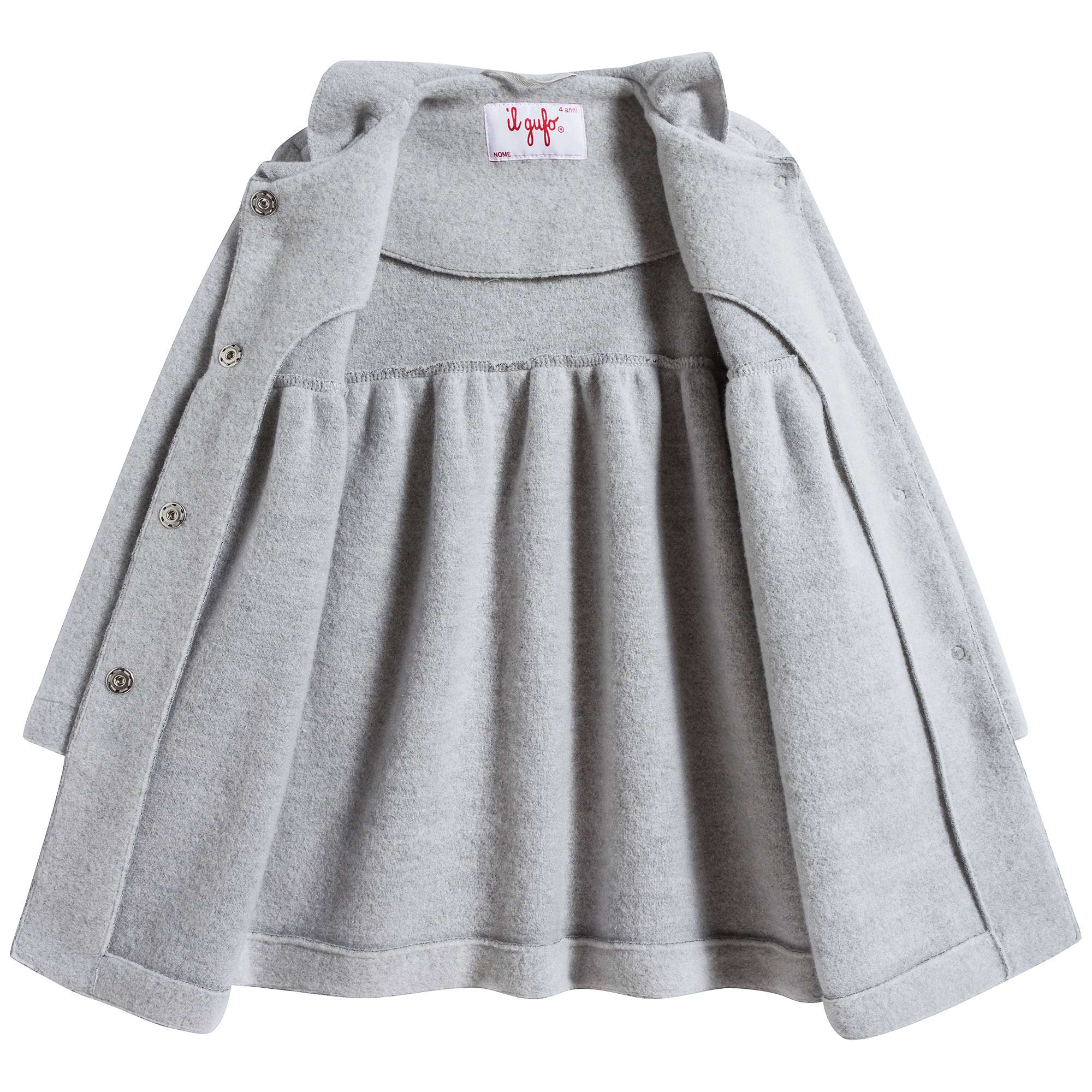 Baby Grey Fog Coat