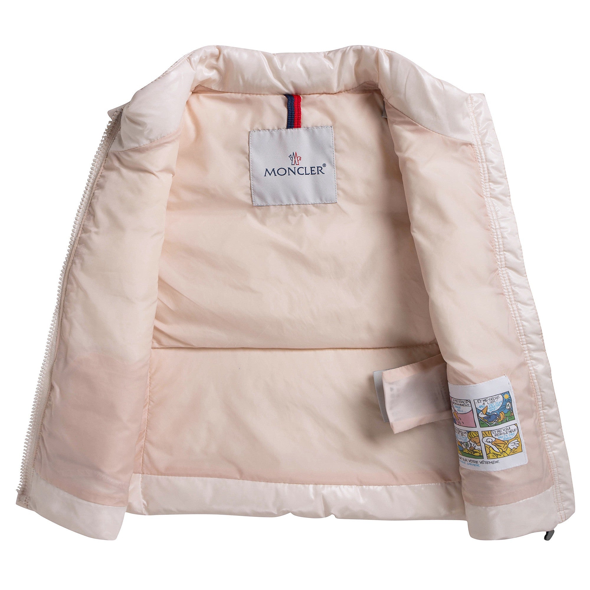 Girls Light Pink 'Ghany' Down Gilet