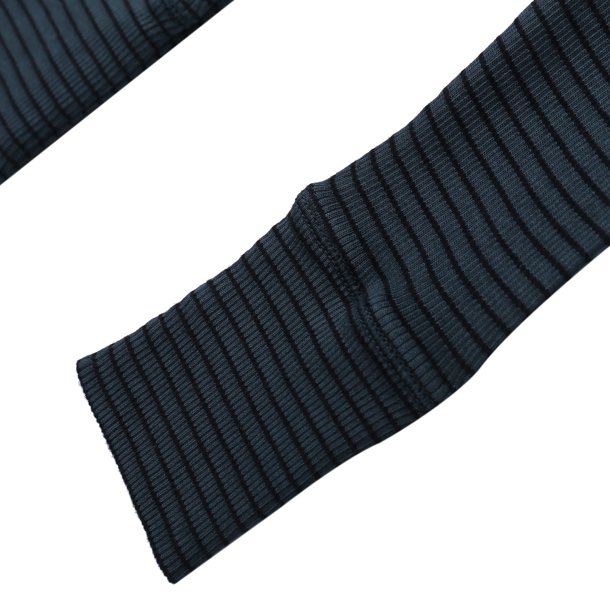 Baby Dark Blue Striped Cotton Leggings