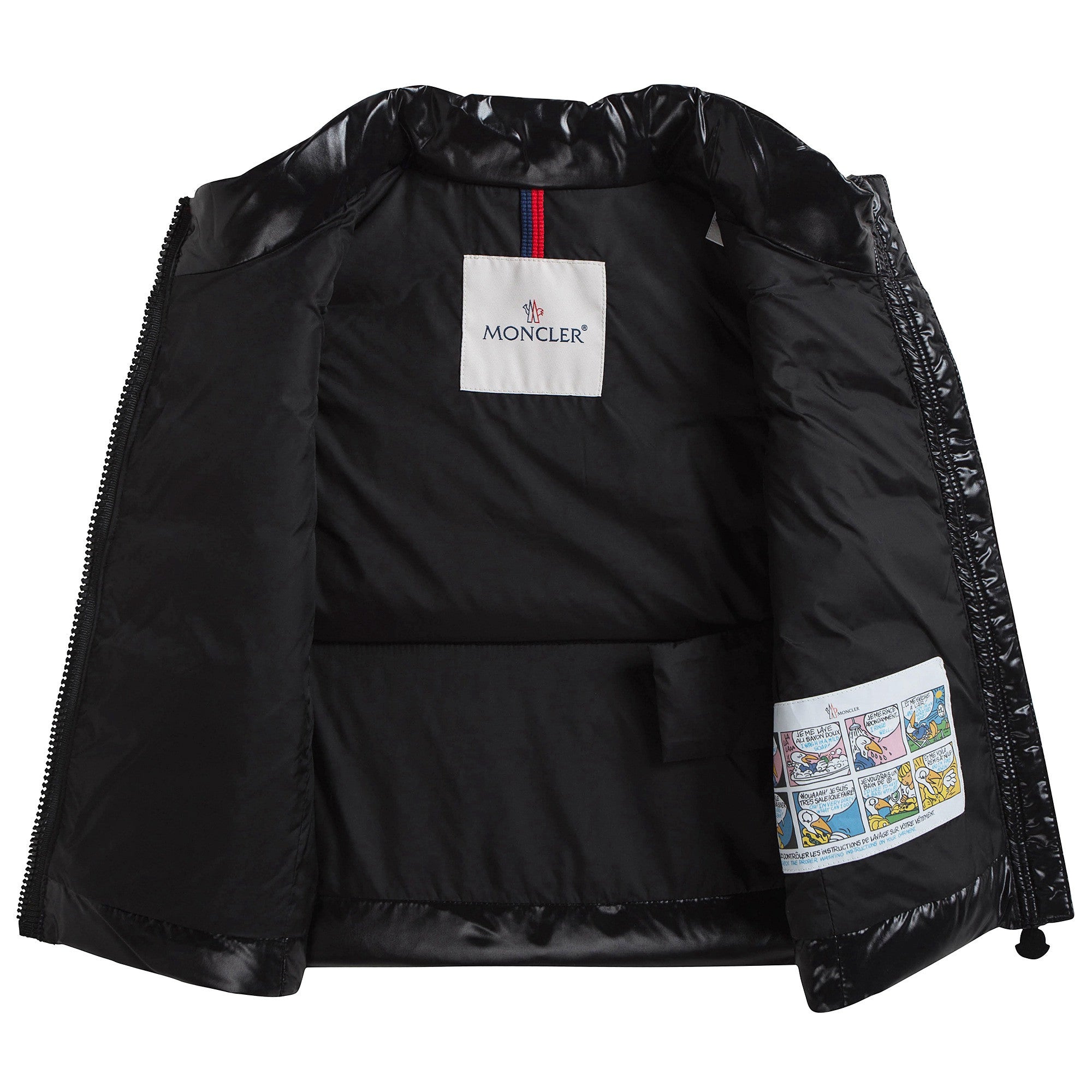 Girls Black 'Ghany' Down Gilet