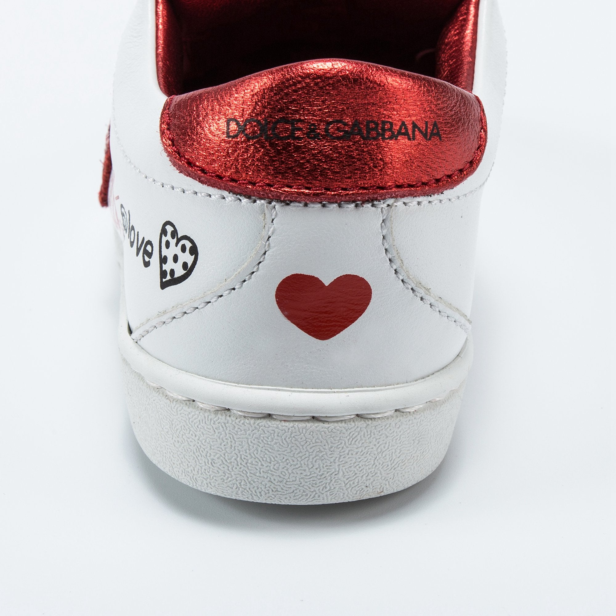 Girls White & Multicolor Calf Shoes