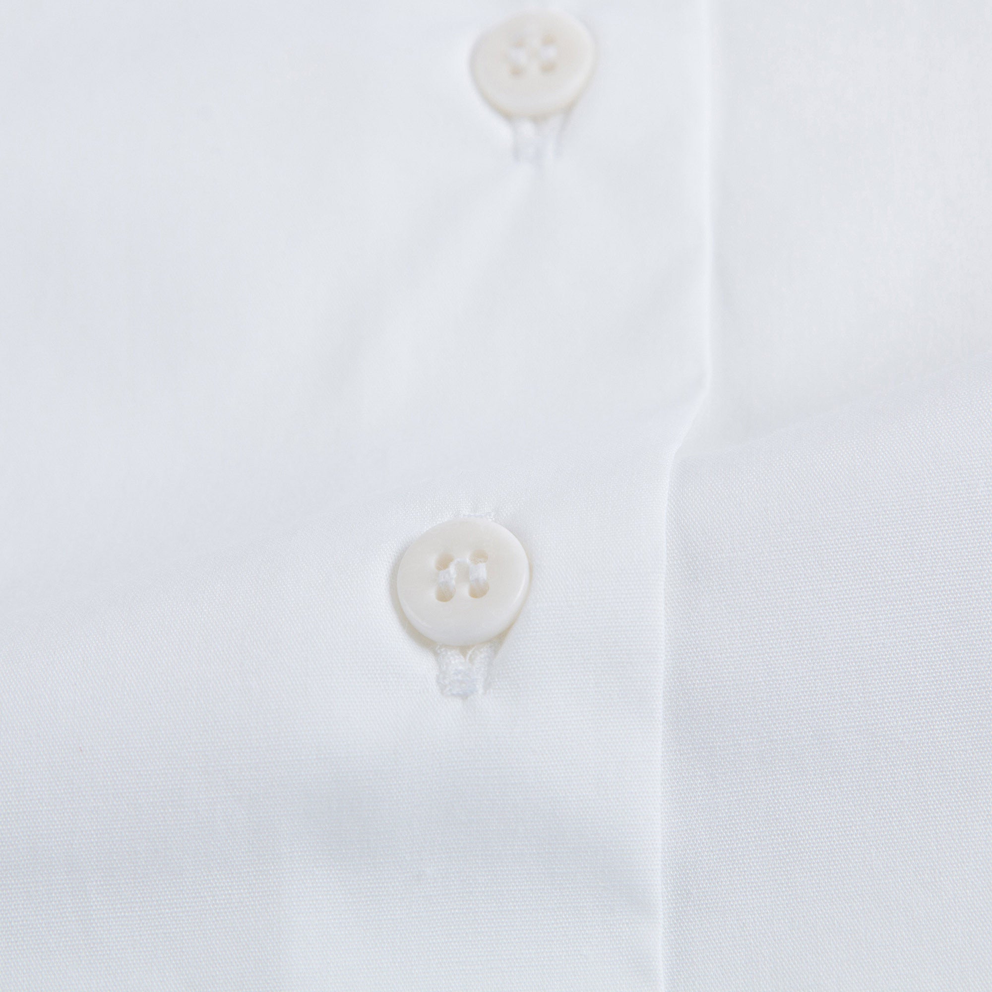 Girls White Cotton Ruffled Collar Blouse