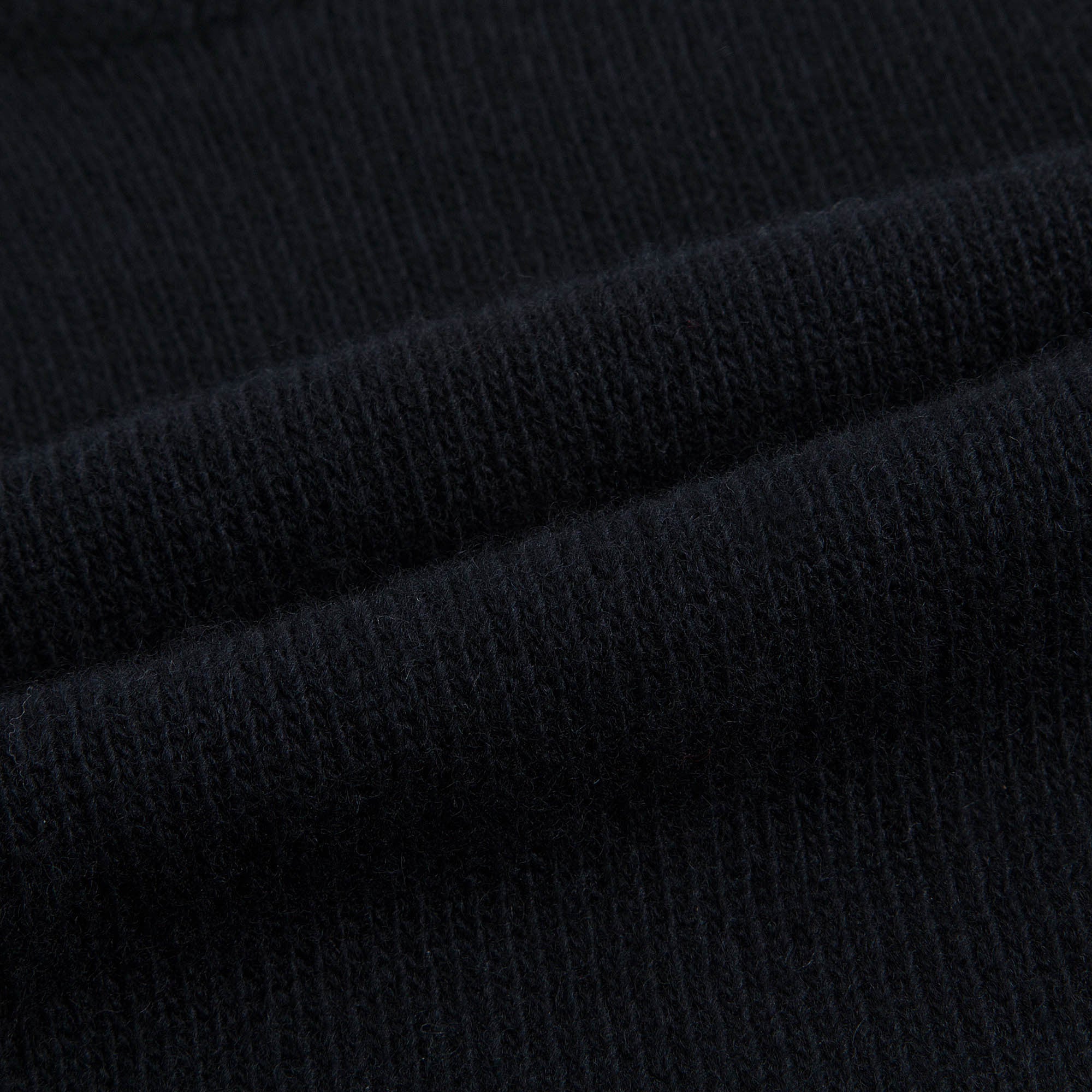 Girls Navy Blue Wool Knitted Sweater