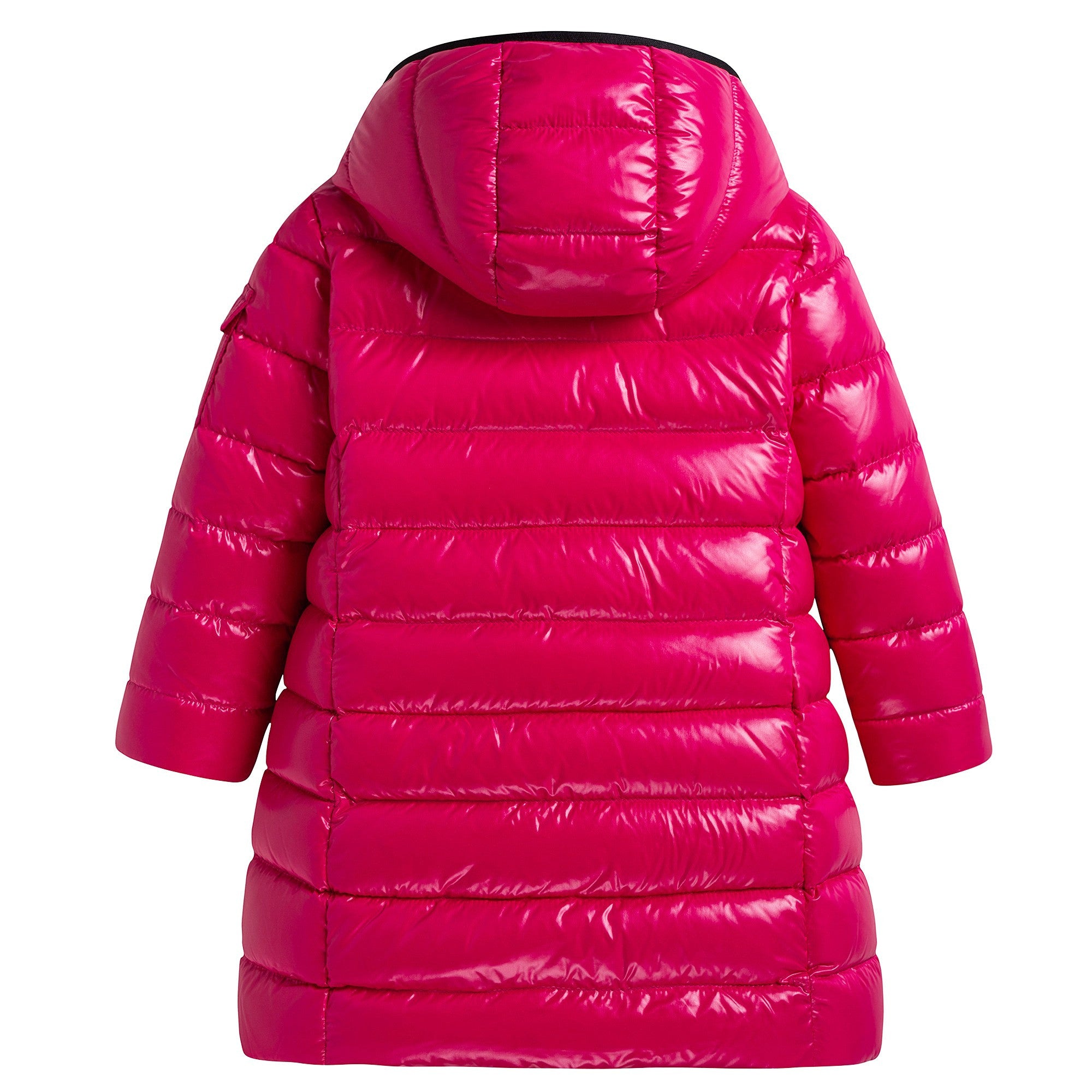 Girls Pink "Moka" Down Padded Coat