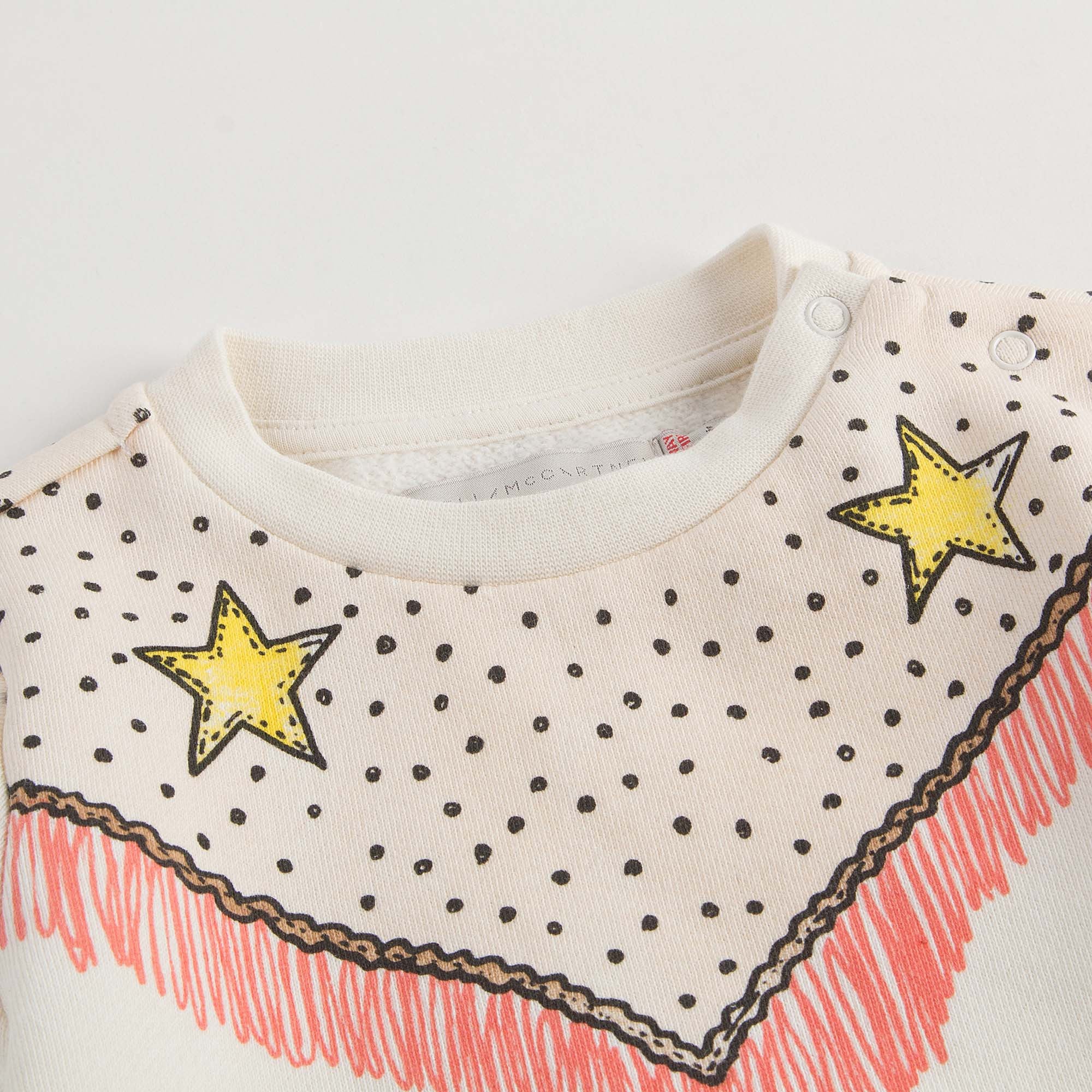 Baby Girls White Fancy Printed 'Savannah' Dress