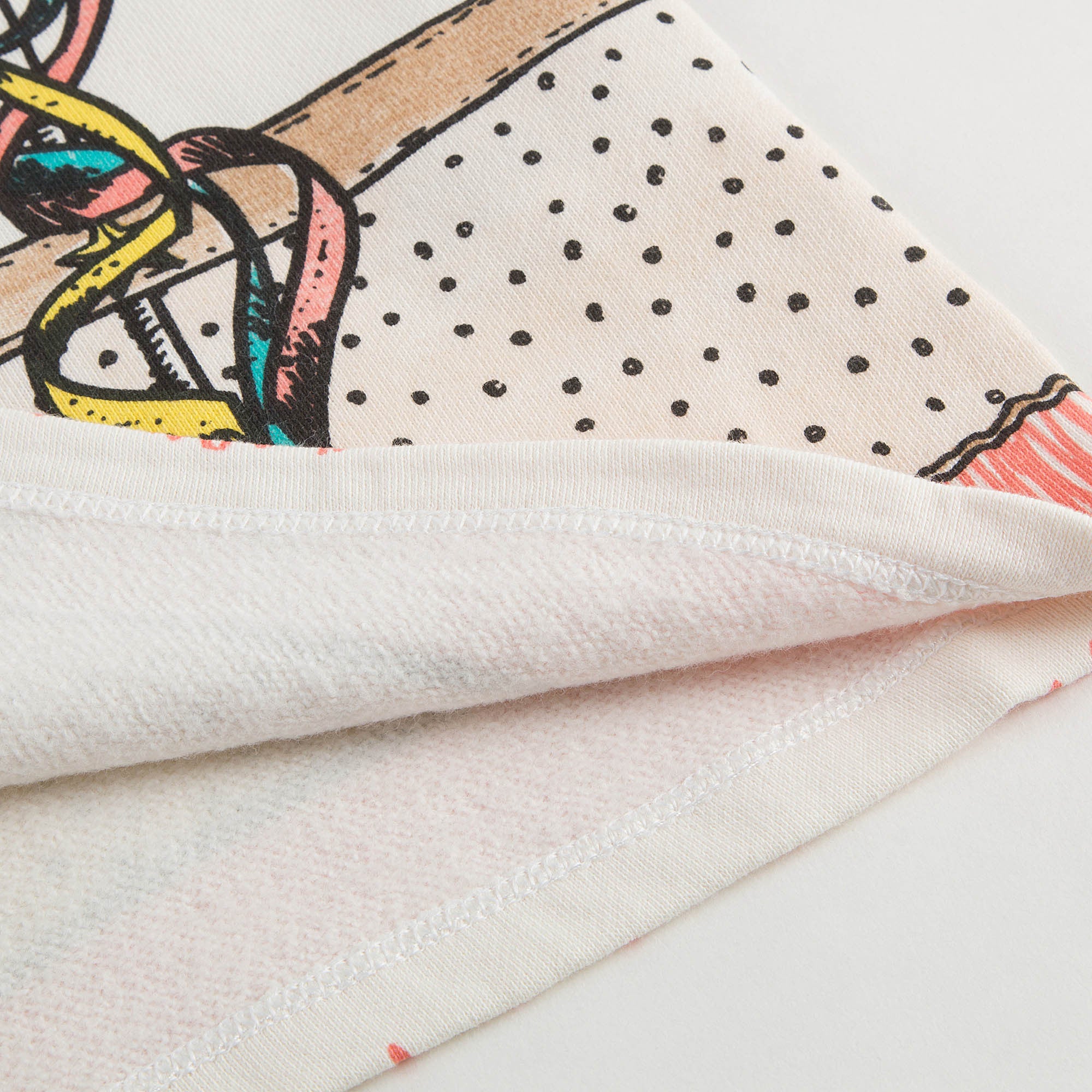 Baby Girls White Fancy Printed 'Savannah' Dress