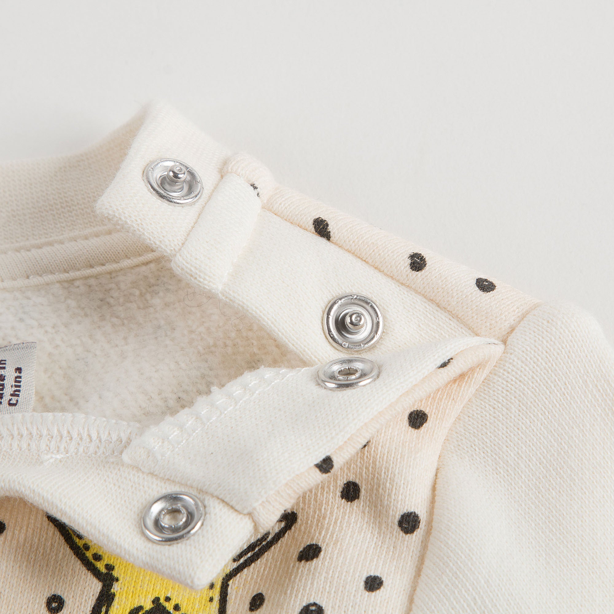 Baby Girls White Fancy Printed 'Savannah' Dress