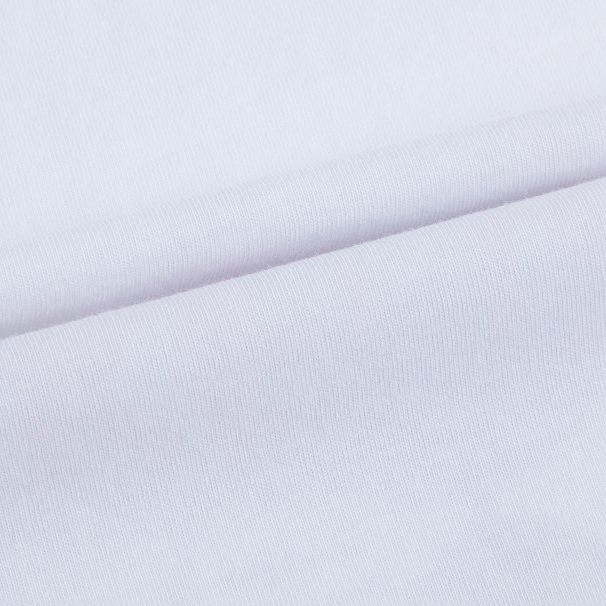 Girls White Tiger Cotton T-shirt