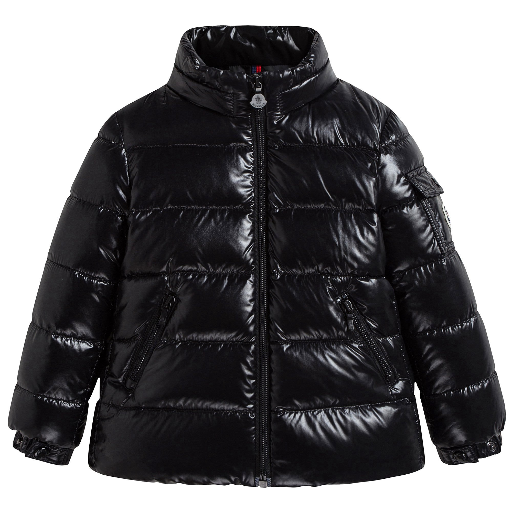 Girls Black "Bady" Down Padded Jacket