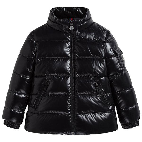 Girls Black "Bady" Padded Down Jacket