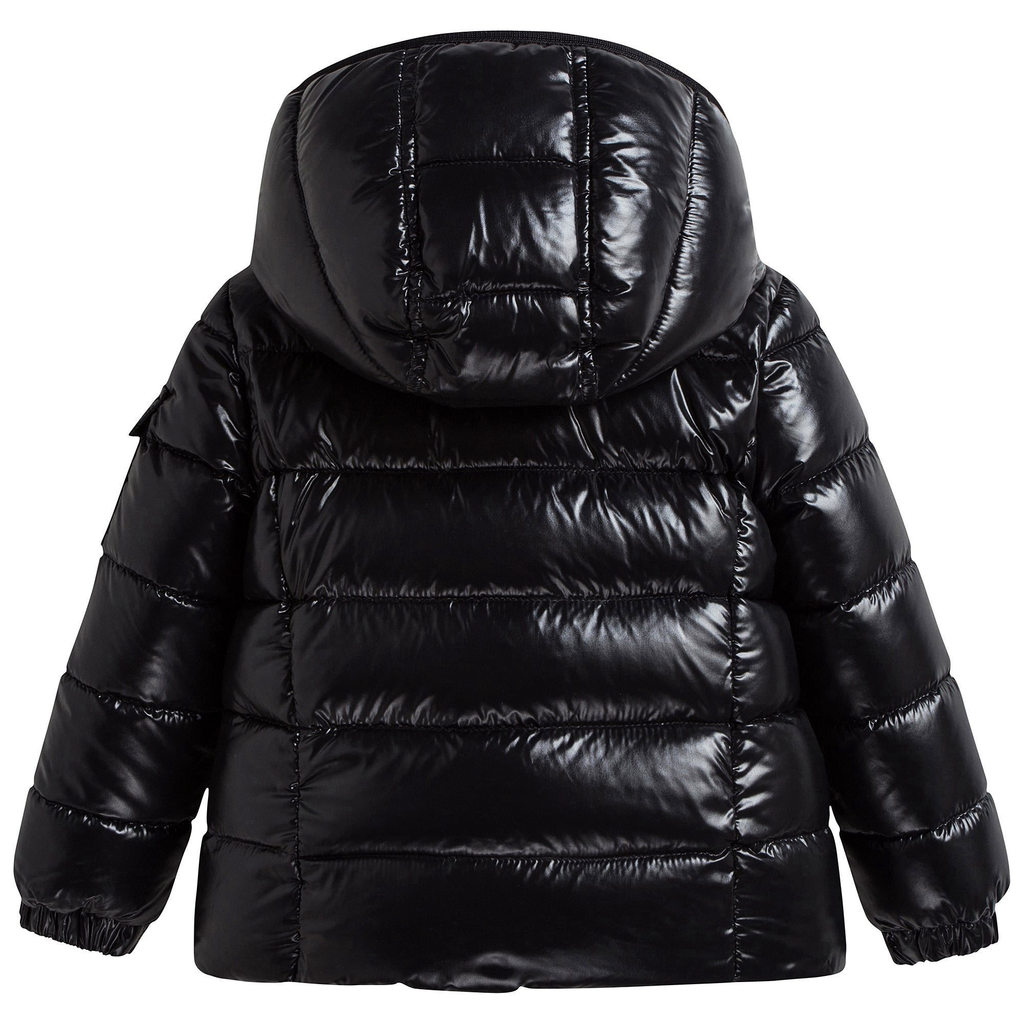 Girls Black "Bady" Down Padded Jacket