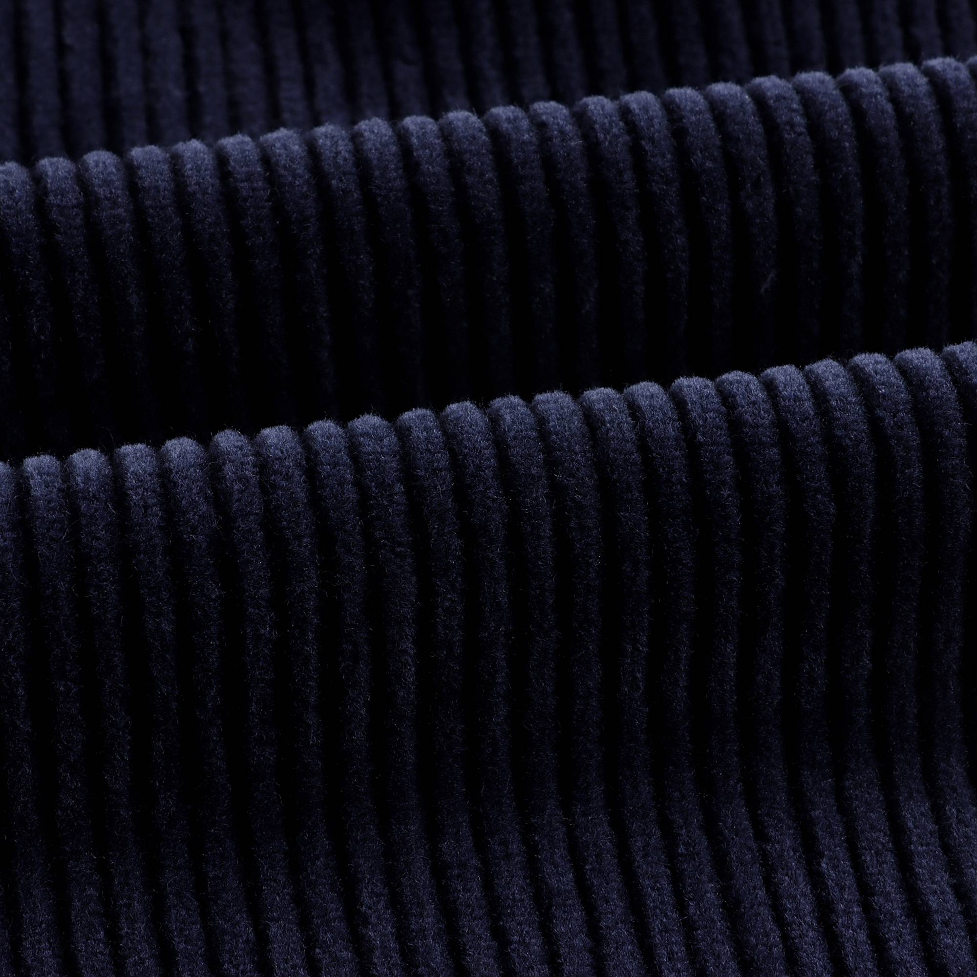 Girls Blue Velvet Trousers